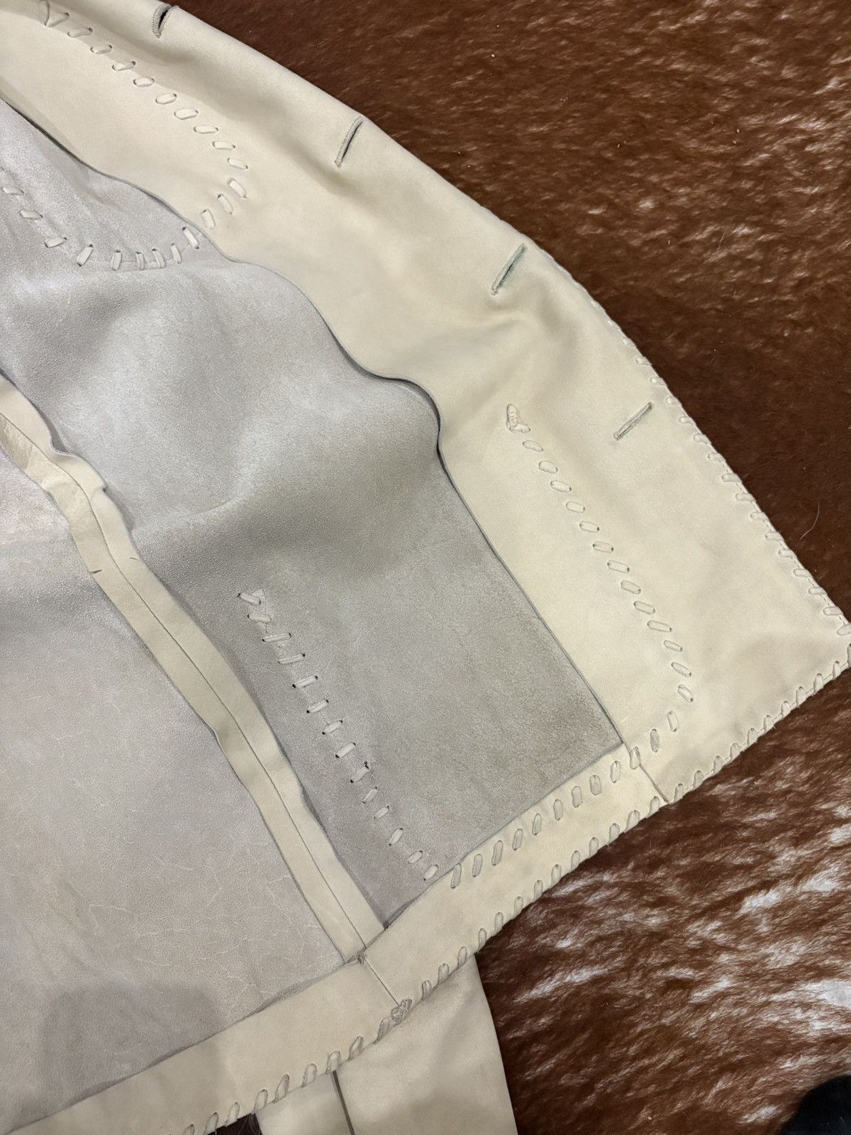 Ralph Lauren Rare Ralph Lauren Country Leather Jacket Size 42R - 17 Thumbnail