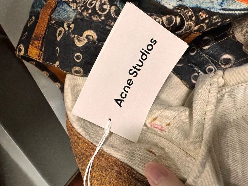 Acne Studios acne studios Brown printed machete jeans 2502-Nextarrow Size US 30 / EU 46 - 4 Thumbnail