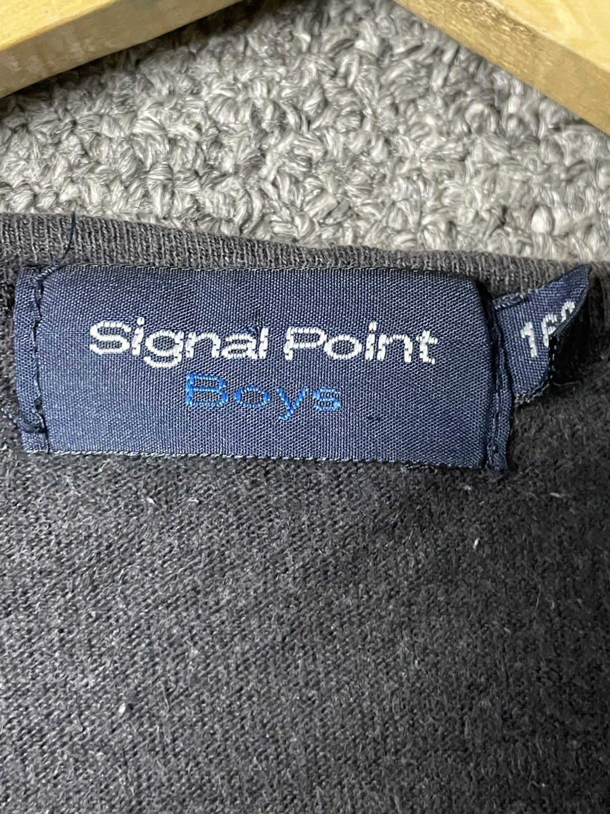 Japanese Brand Signal Point Boys Velvet Long Sleeve Shirts (68) Size US XXS / EU 40 - 8 Thumbnail