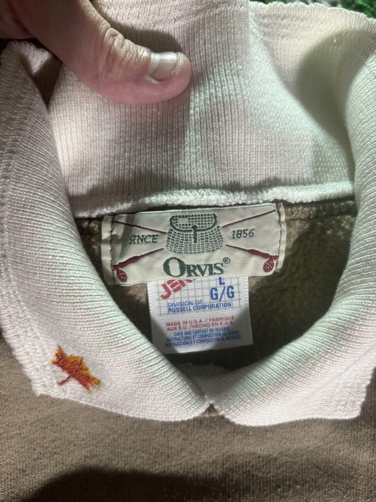 Jerzees Vintage Orvis Jerzees Morning Sun Collared Pullover Size US L / EU 52-54 / 3 - 7 Thumbnail