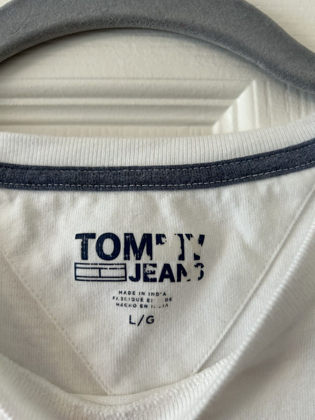 Tommy Hilfiger × Vintage Tommy Hilfiger Icon Tee Size US L / EU 52-54 / 3 - 4 Thumbnail