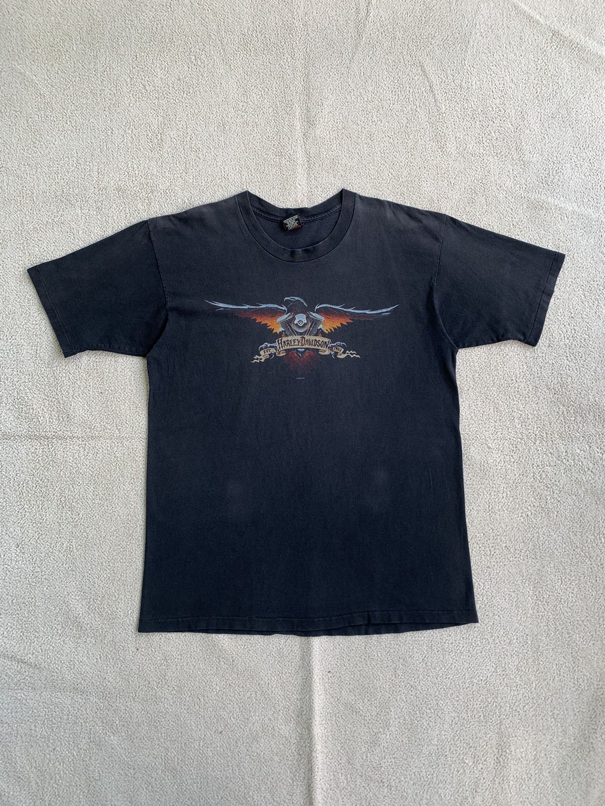Harley Davidson × Vintage Harley Davidson glendale california tee Size US XL / EU 56 / 4 - 1 Thumbnail