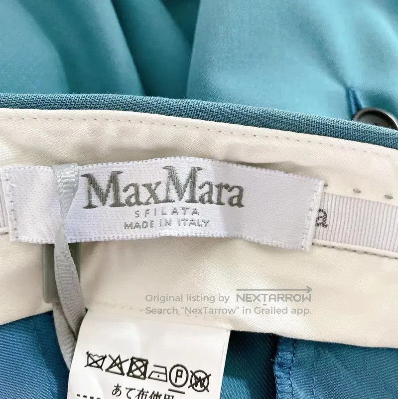 Max Mara MaxMara Women's Casual Pants in Blue . Size 22" - 5 Thumbnail