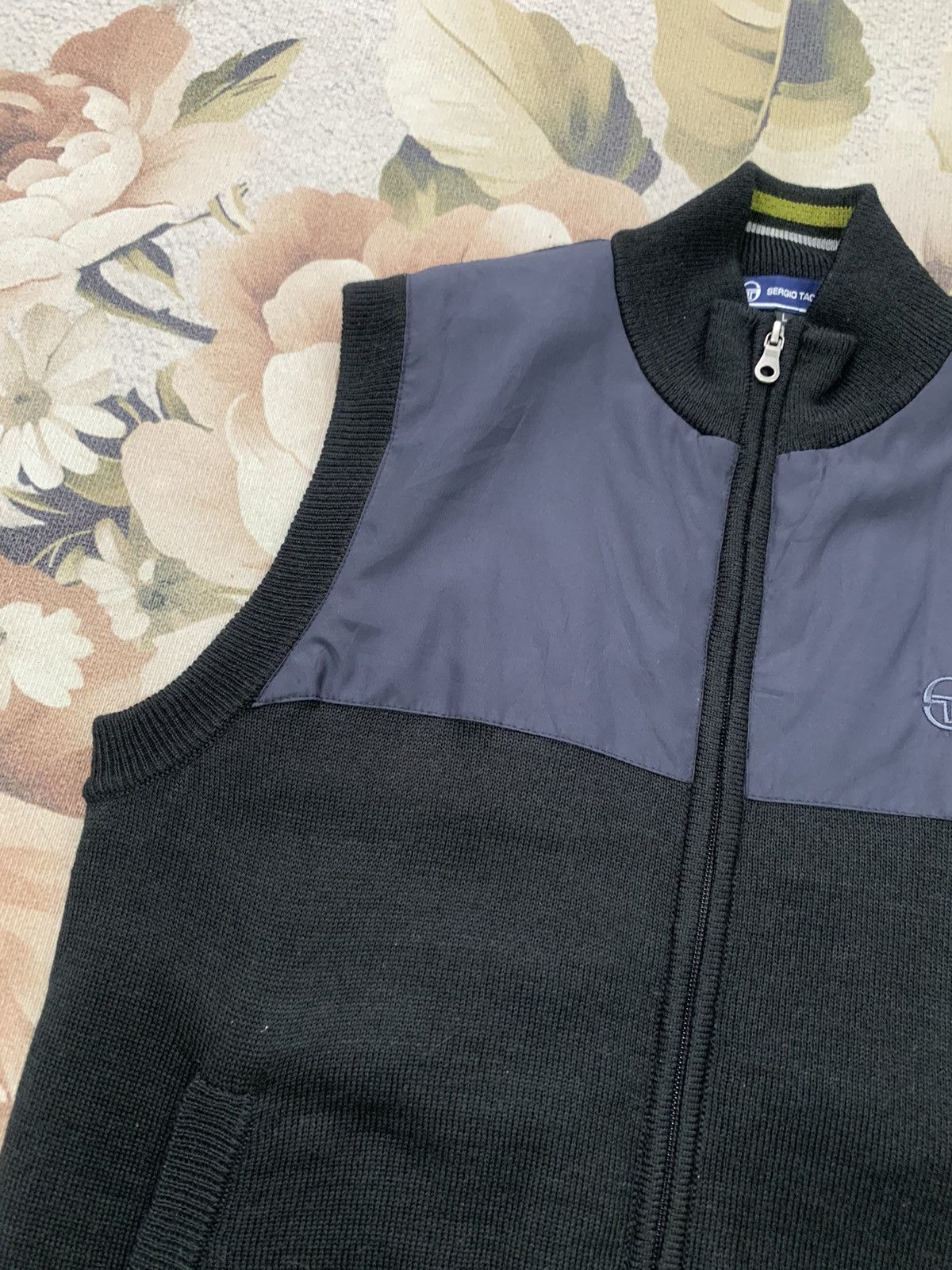 Sergio Tacchini × Vintage Vtg Sergio Tacchini Vest Size US L / EU 52-54 / 3 - 4 Thumbnail