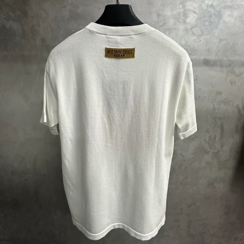 Louis Vuitton Louis Vuitton White monogrammed crewneck short sleeve T-sh Size US S / EU 44-46 / 1 - 2 Thumbnail