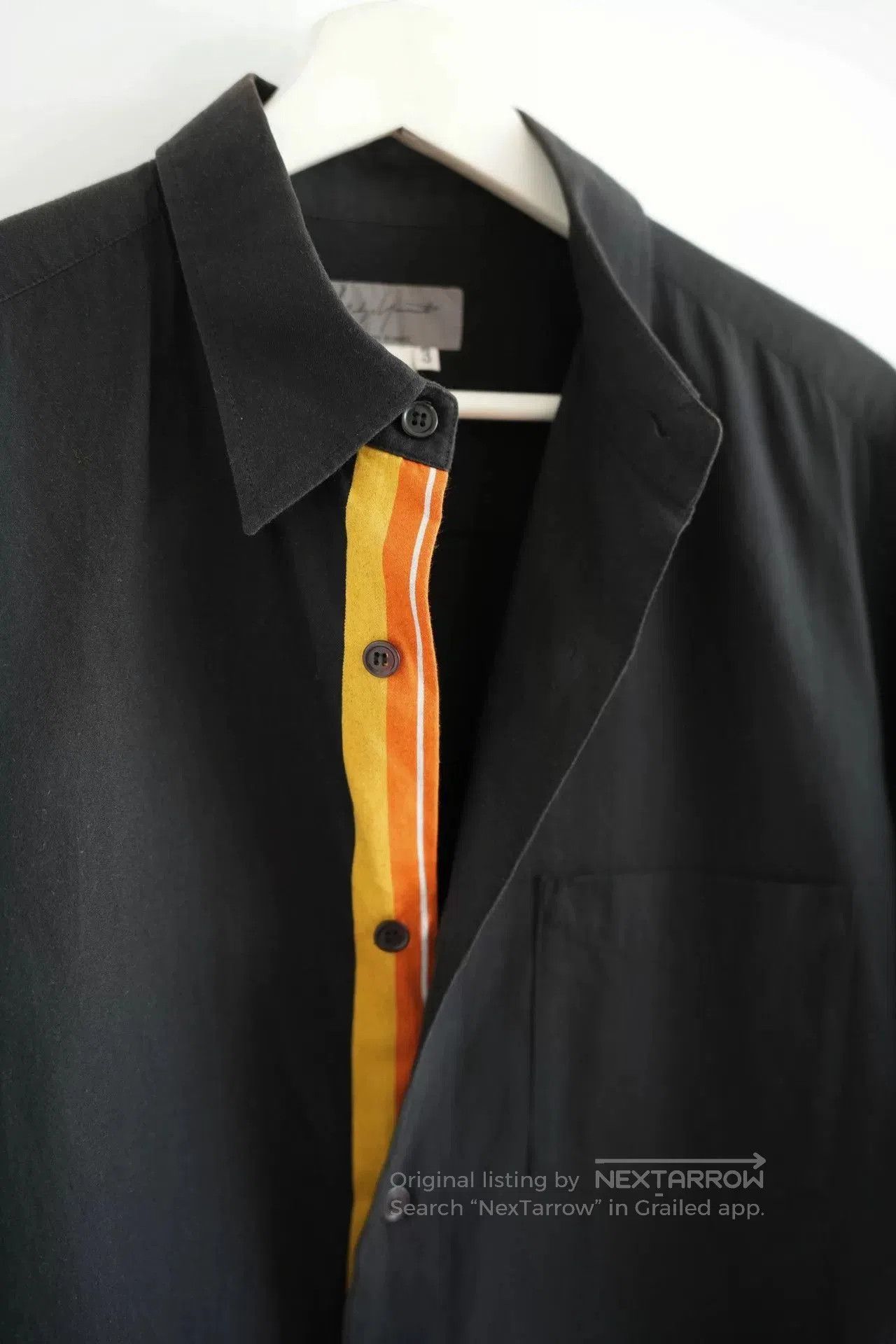 Yohji Yamamoto Yohji Yamamoto Short Sleeve Black Shirt. Size US M / EU 48-50 / 2 - 3 Thumbnail