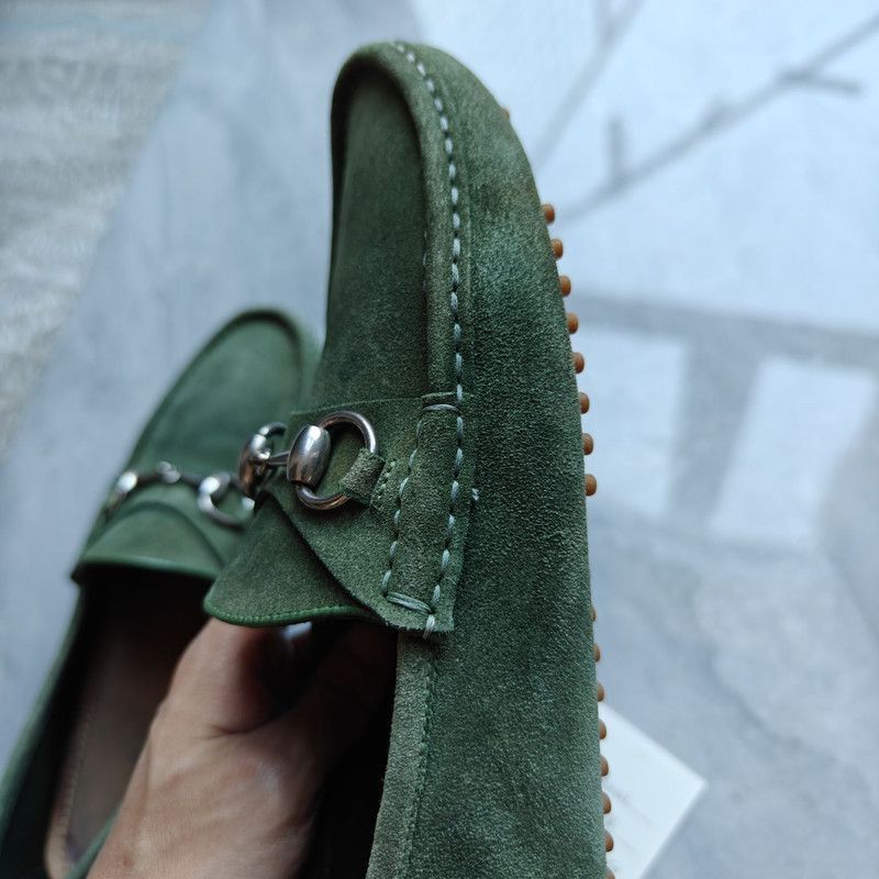 Gucci Gucci Horsebit Suede Comfortable Loafers for Men - Size US 8.5 / EU 41-42 - 7 Thumbnail