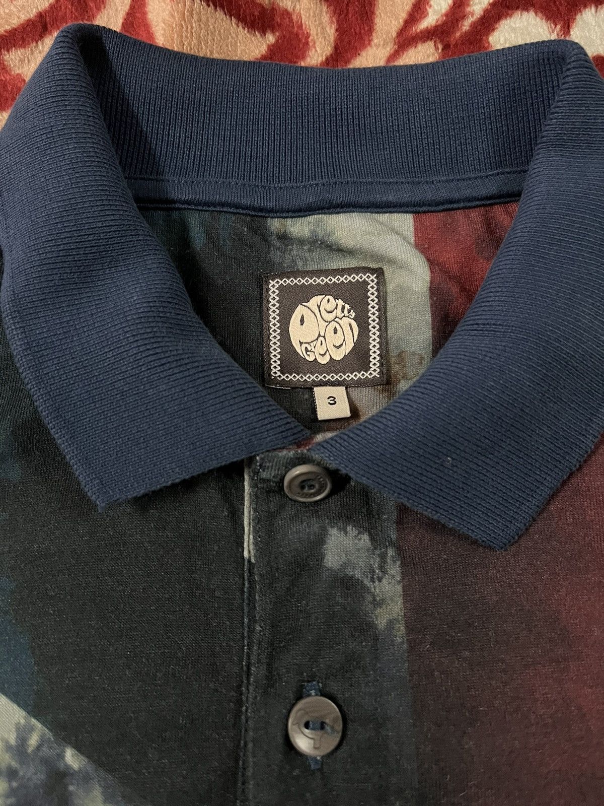 Japanese Brand Pretty Green Union Jack Polo Shirt Size US M / EU 48-50 / 2 - 4 Thumbnail
