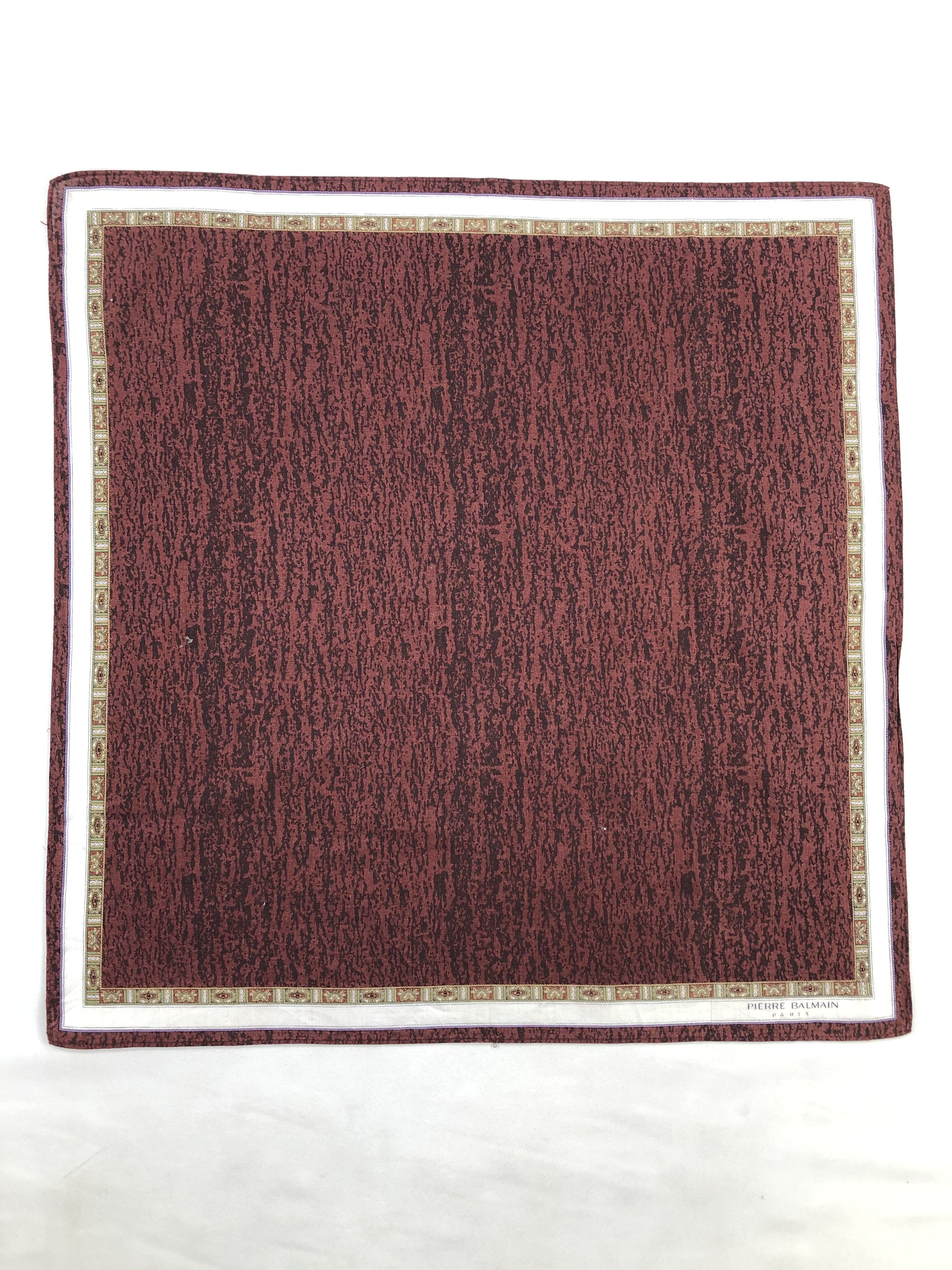 Pierre Balmain × Vintage Pierre Balmain Handkerchief / Bandana / Neckerchief Size ONE SIZE - 2 Thumbnail