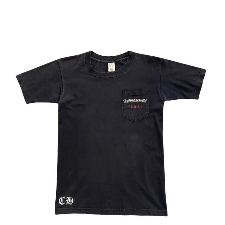 Chrome Hearts Chrome Hearts Vintage Black Graphic Short Sleeve T-Shirt 0079 Size US S / EU 44-46 / 1 - 1 Thumbnail