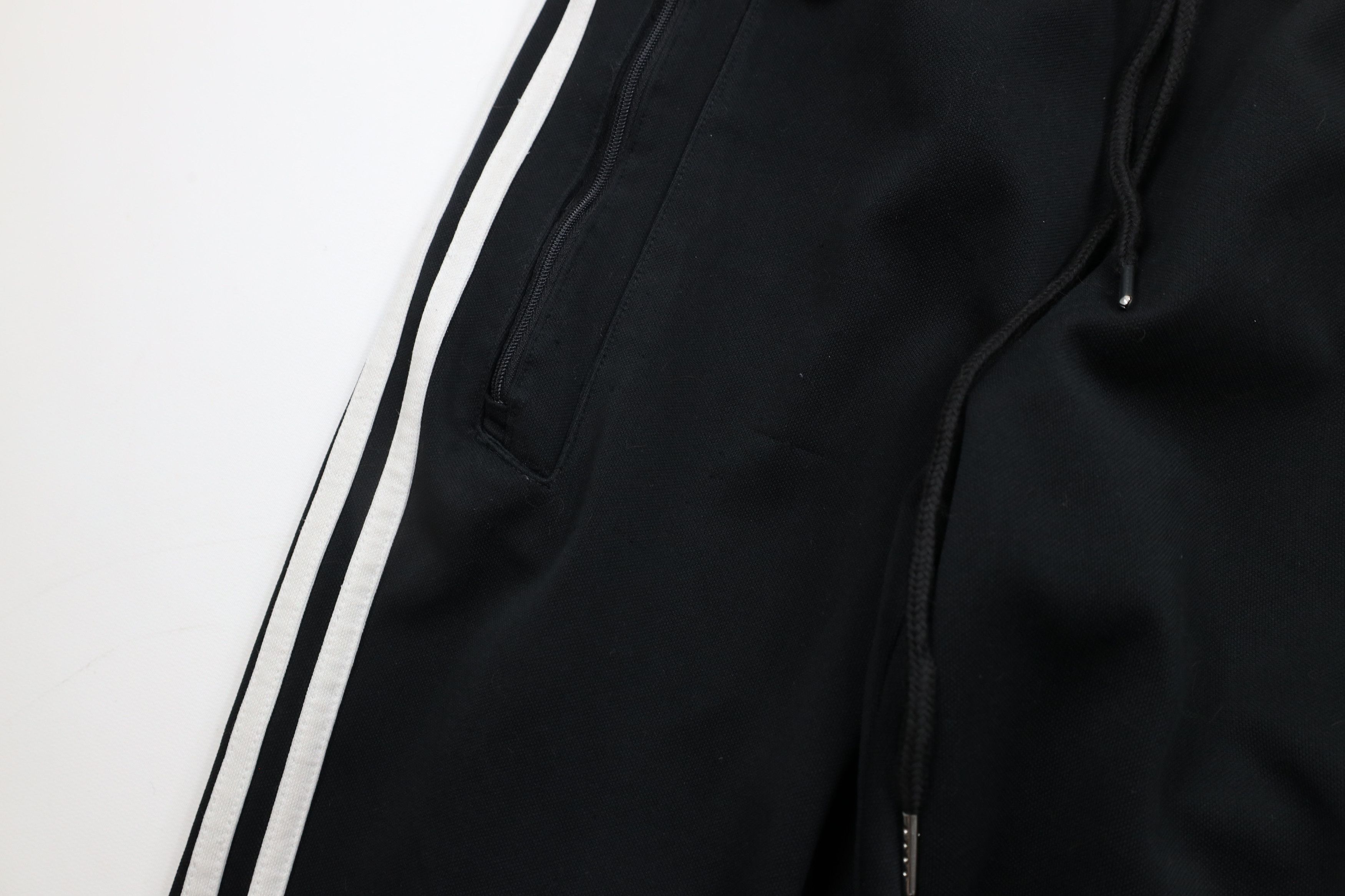 Adidas × Vintage Vintage Adidas Tapered Leg Soccer Warm Up Pants Black Size US 32 / EU 48 - 6 Thumbnail