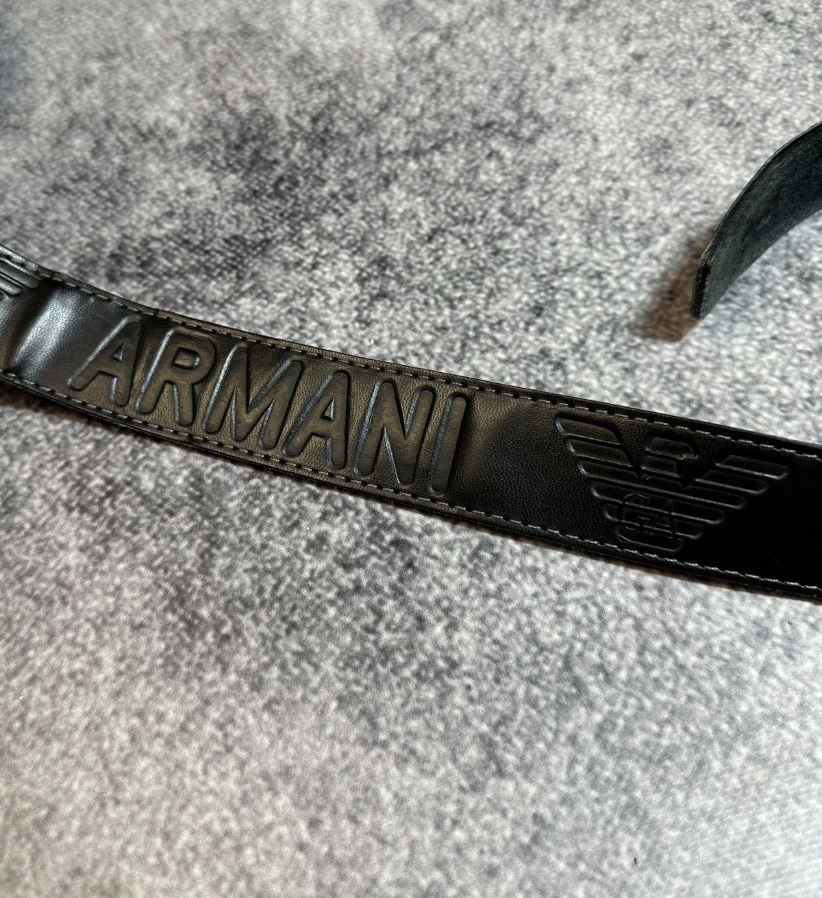 Armani Y2K Vintage Armani Logo Streetwear Casual Rare Opium VTg Size ONE SIZE - 4 Thumbnail
