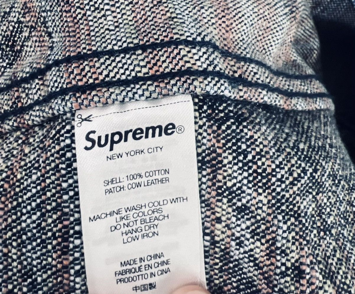Supreme Archive Denim Jacquard Trucker Jean Jacket Trompe D’oeil M Size US M / EU 48-50 / 2 - 9 Thumbnail