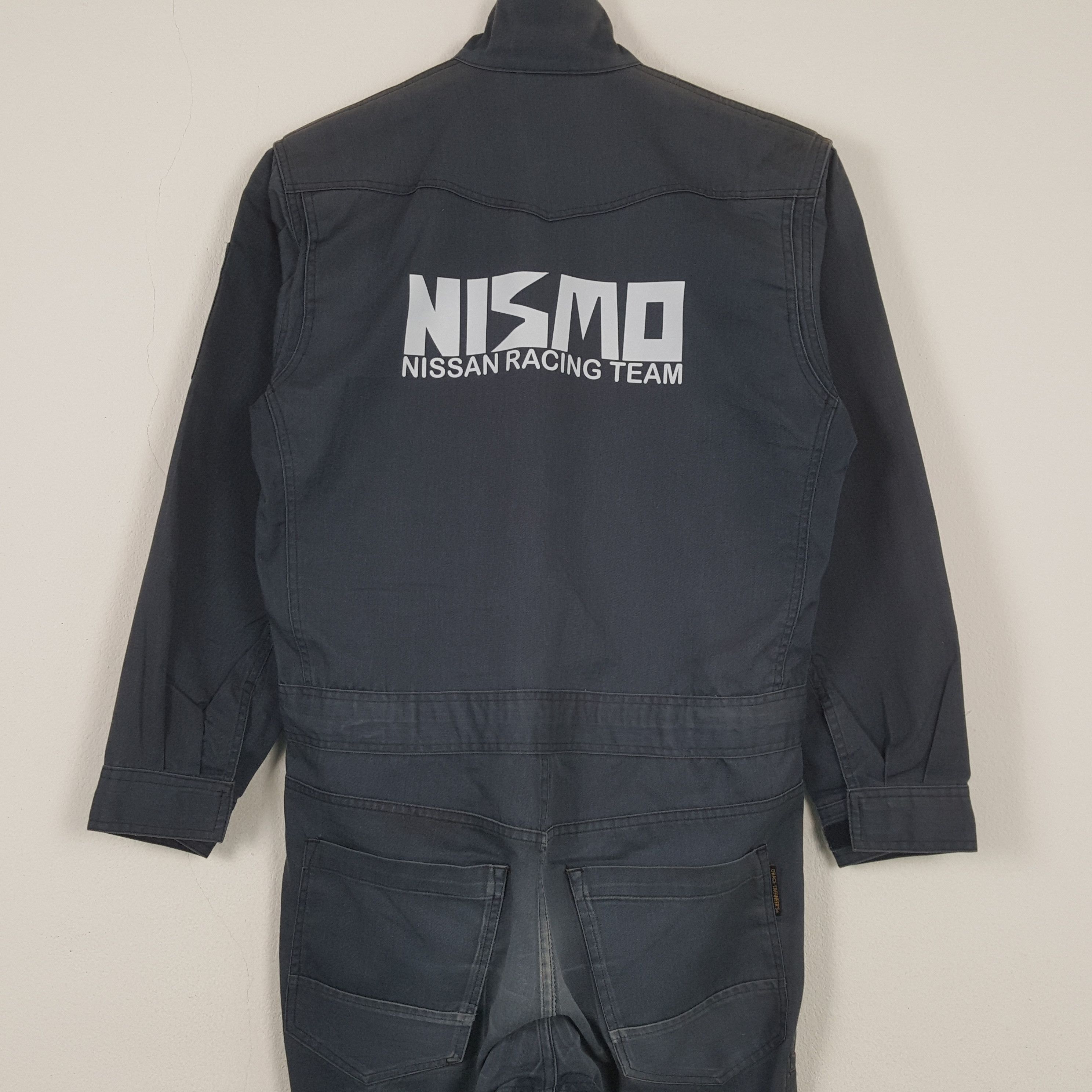Vintage NISMO NISSAN Racing Team Custom Coverall Jacket C293N13 Size US M / EU 48-50 / 2 - 2 Thumbnail