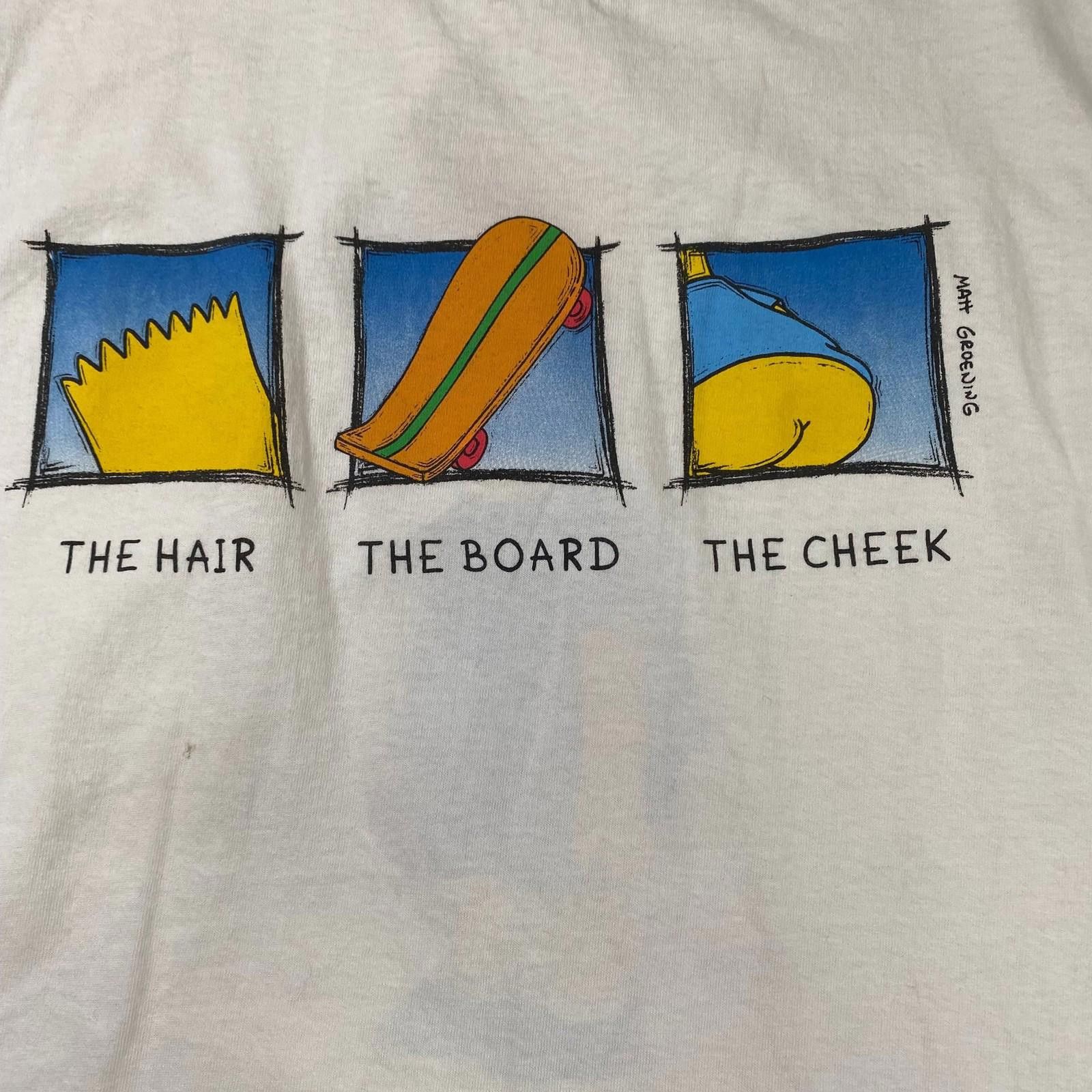 Tultex The Simpsons 1997 Vintage Bart Cartoon Movie T-shirt Size L Size US L / EU 52-54 / 3 - 2 Thumbnail