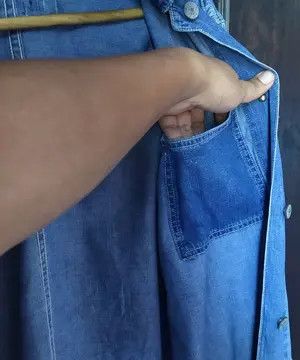DKNY Vintage DKNY Jeans Denim Chore Coat Jacket Size US M / EU 48-50 / 2 - 4 Thumbnail