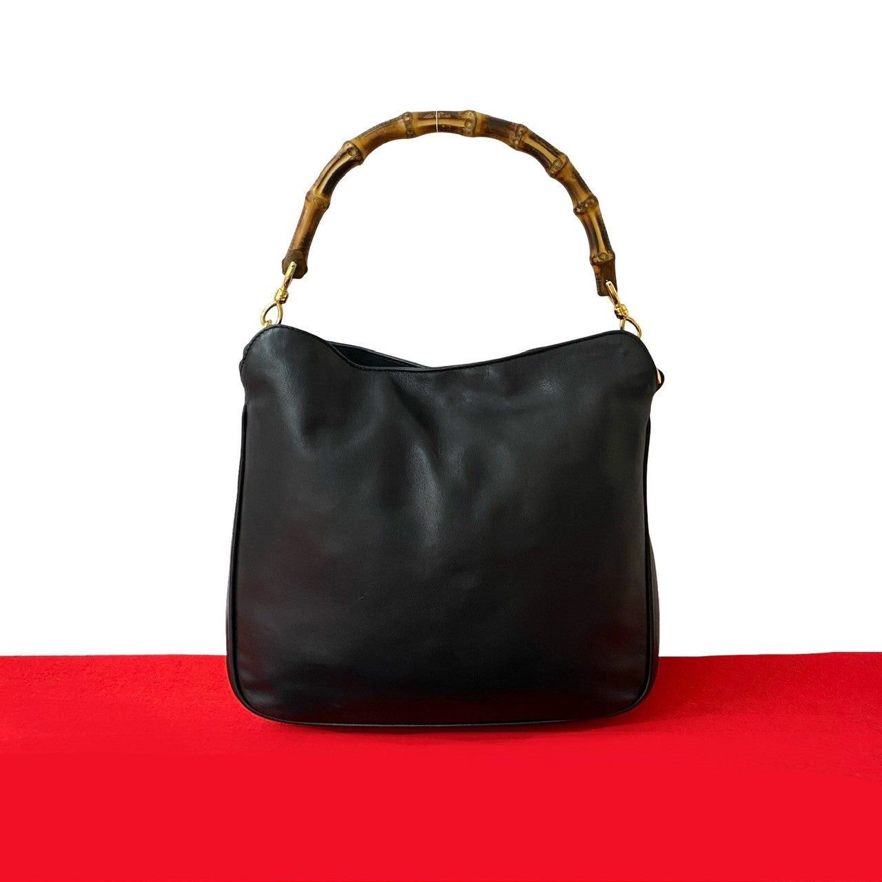 Gucci Gucci Handbag Black Leather Size ONE SIZE - 1 Thumbnail