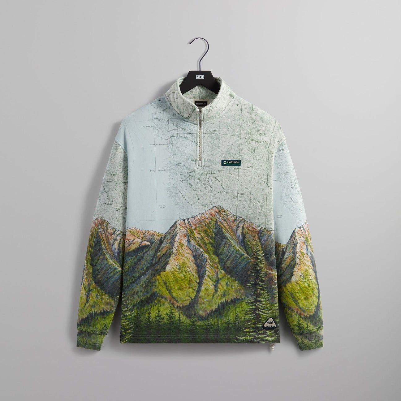 ALPiNE RESEARCH DiViSiON BiG SUR FLEECE QUARTERZiP PULLOVER