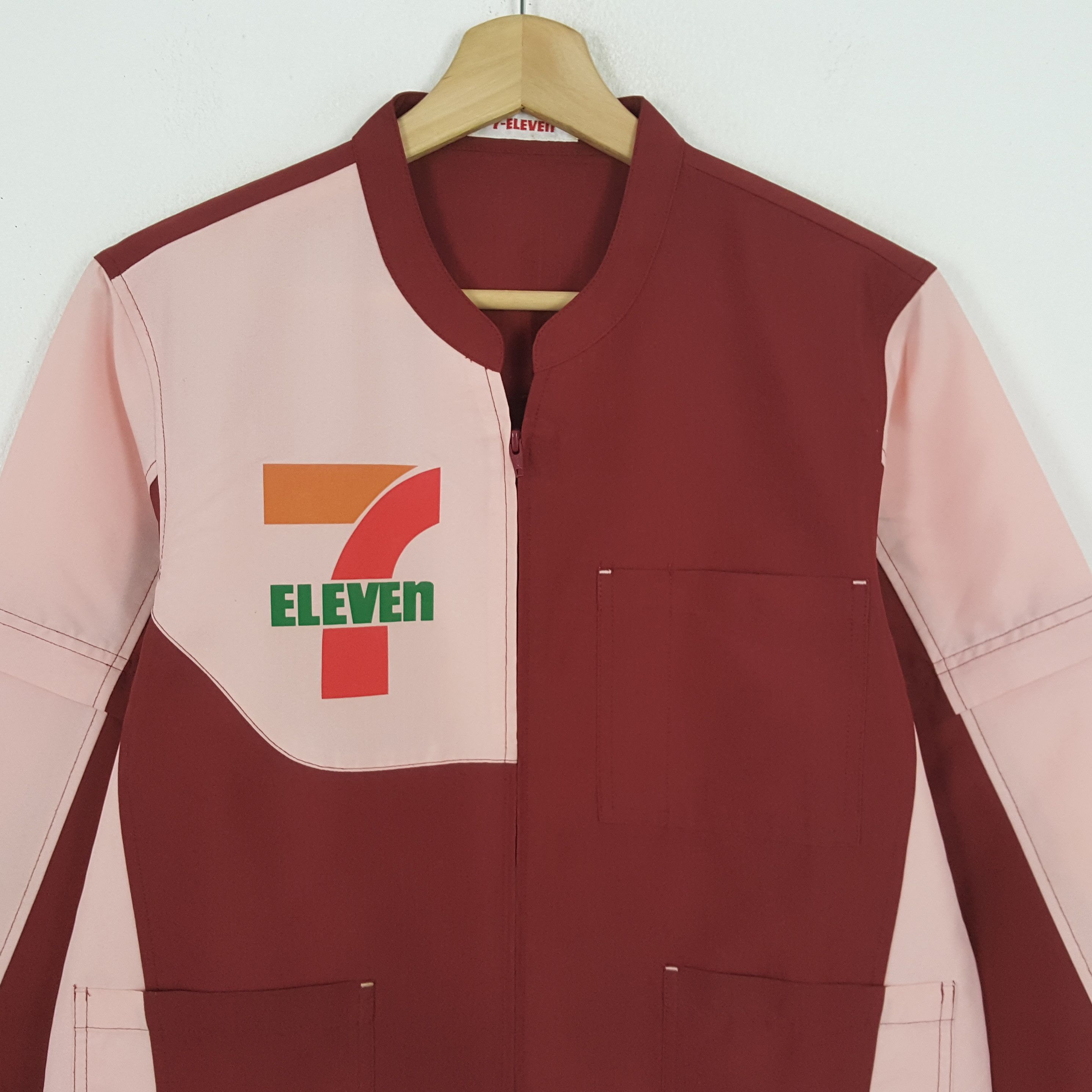 Japanese Brand × Vintage Vintage 7-ELEVEn Japanese Workers Uniform Jacket Size US S / EU 44-46 / 1 - 4 Thumbnail