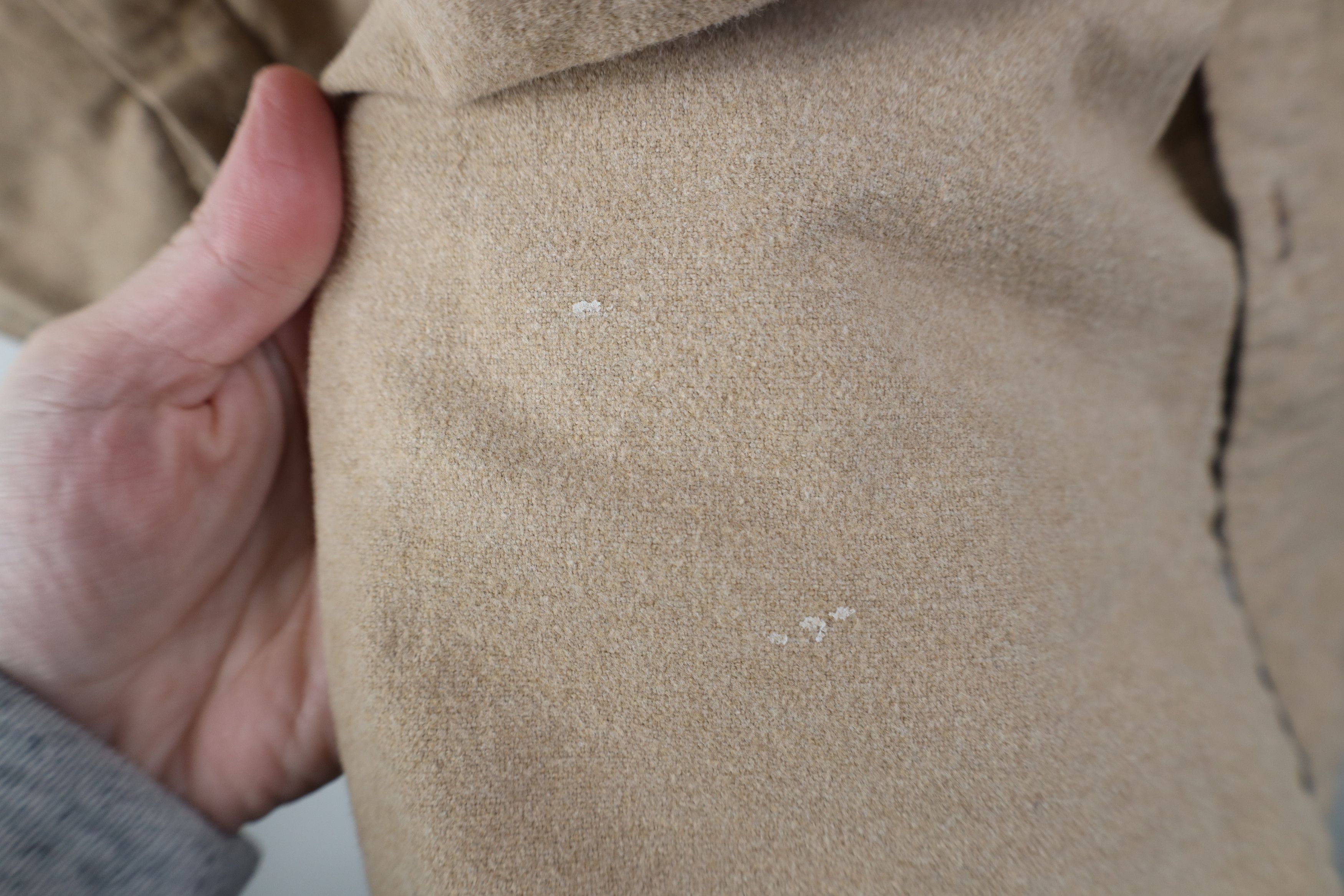 Vintage Vintage 90s Streetwear Chamois Cloth Button Shirt Beige Tan Size US XXL / EU 58 / 5 - 6 Thumbnail