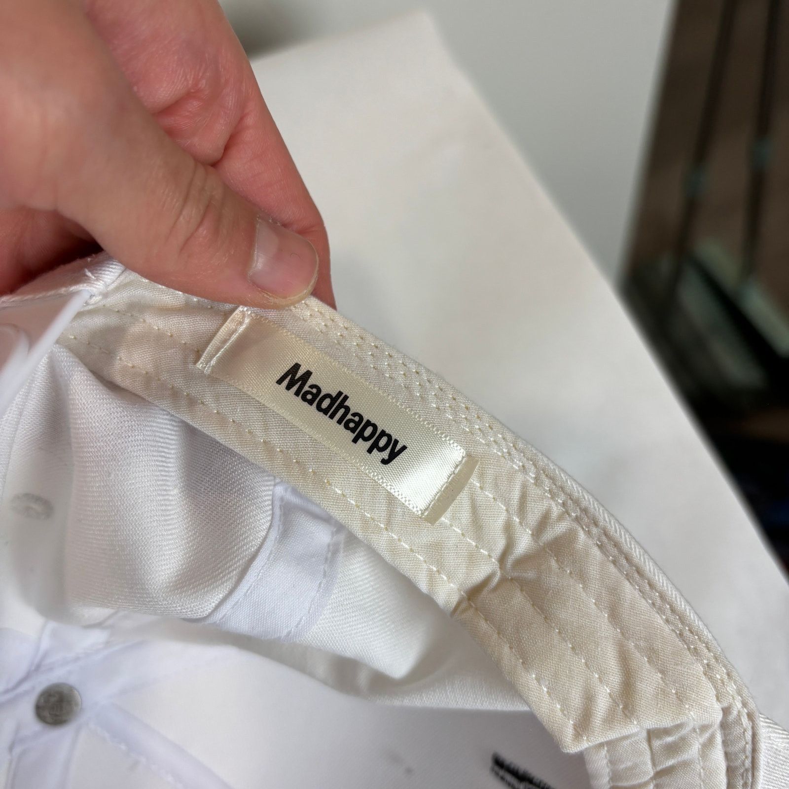 Madhappy Madhappy Classics Trucker Hat White Adjustable Baseball Cap Size ONE SIZE - 8 Thumbnail