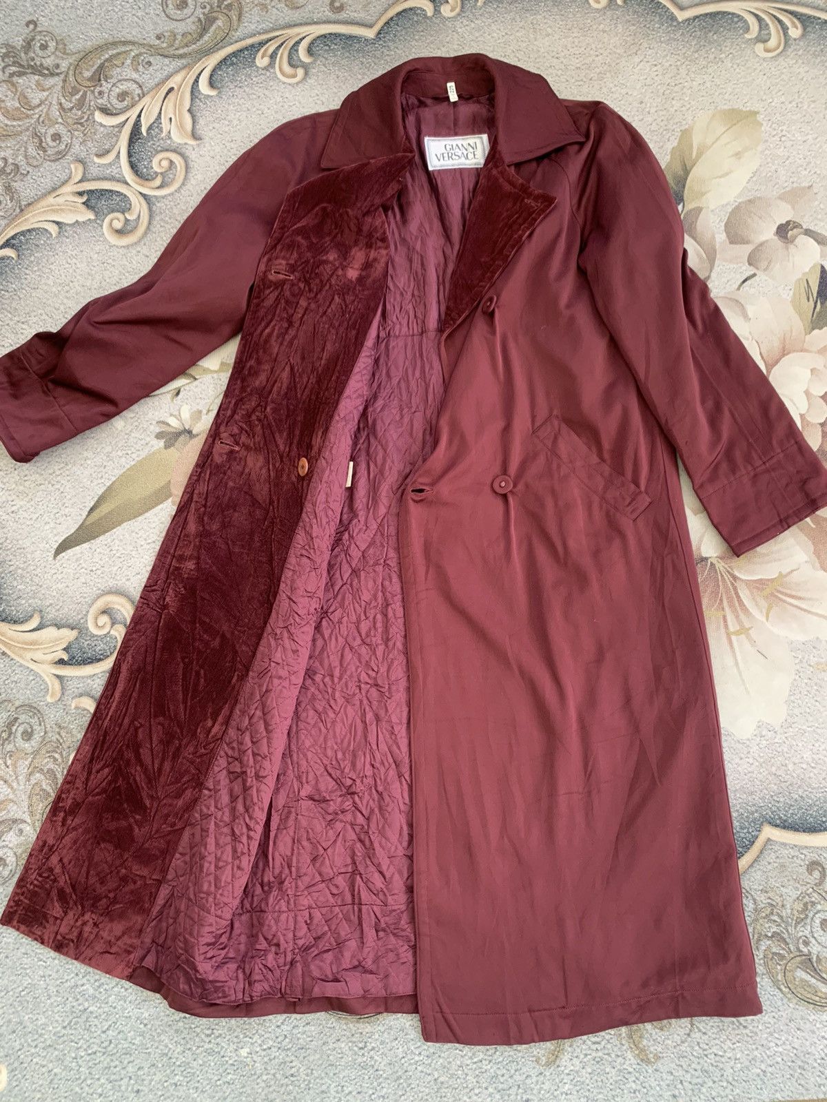 Versace Gianni Versace Double Breast Style Long Coat Size M / US 6-8 / IT 42-44 - 17 Thumbnail