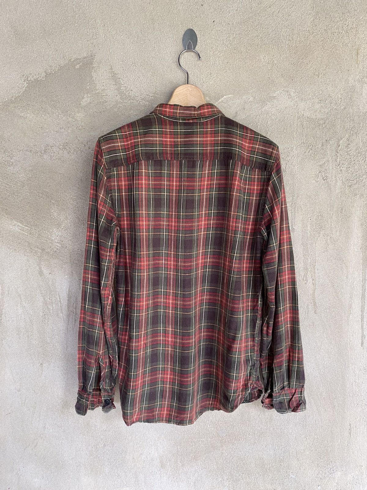 Polo Ralph Lauren Vintage Polo Ralph Lauren Plaid Tartan Flannel Shirt Size US XS / EU 42 / 0 - 8 Thumbnail