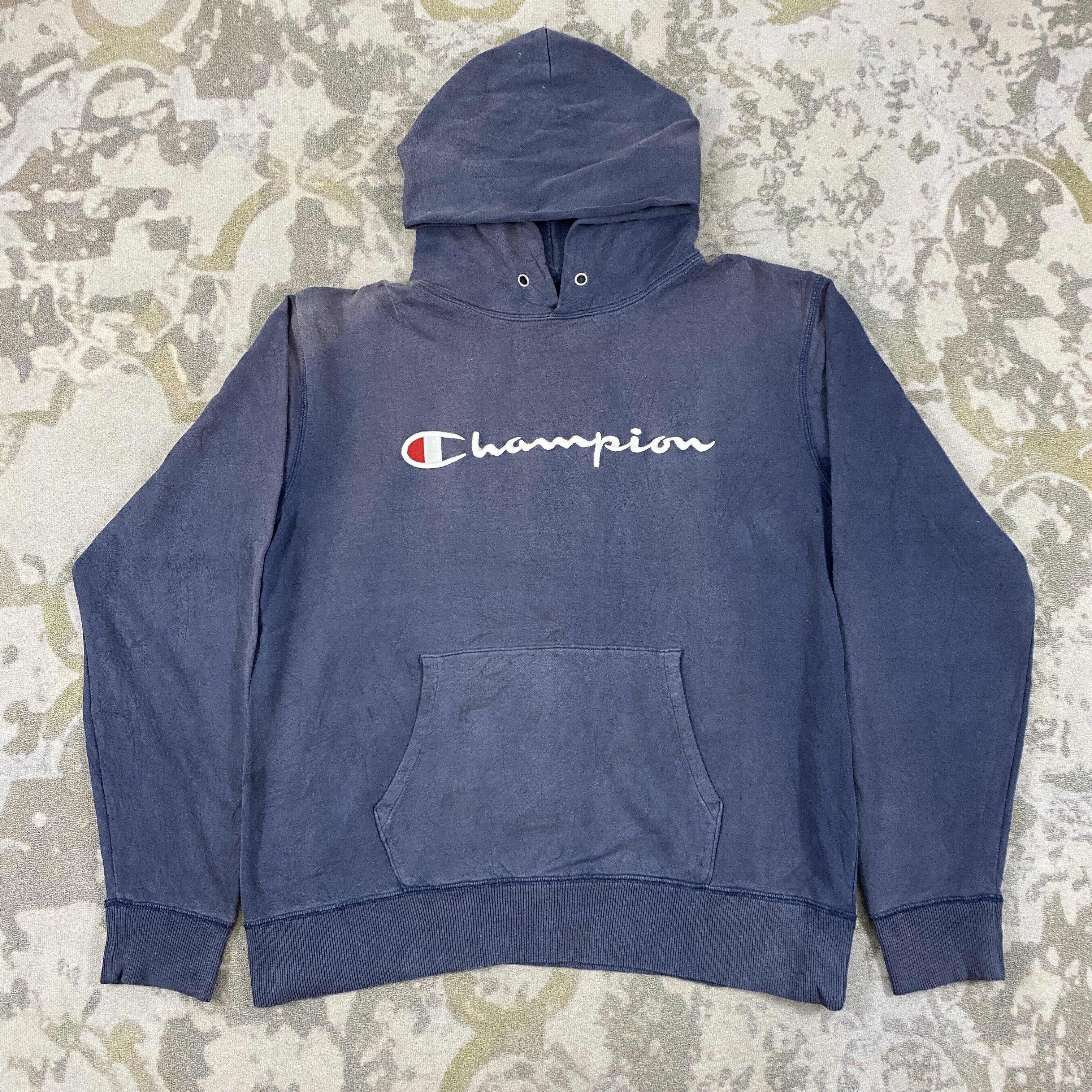 Champion Vintage Champion Sun Faded Hoodie Jacket- J513 Size US L / EU 52-54 / 3 - 1 Thumbnail