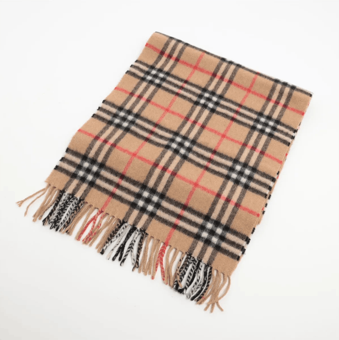 Burberry Nova Check Cashmere Scarf Size ONE SIZE - 1 Thumbnail