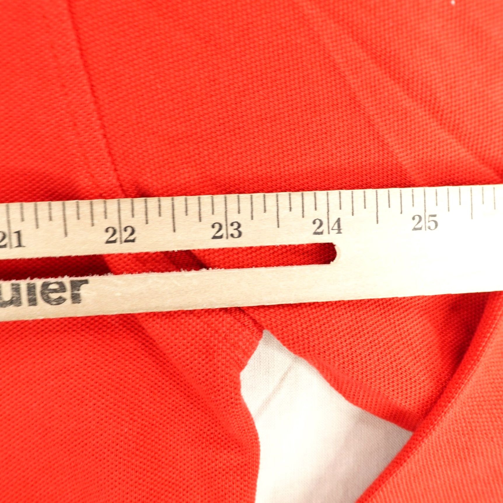 Apple Apple Shirt Mens XL Red Embroidered Thermal Logo Crew Neck T-Shirt (Solid) Casual Geek Nerd Outdoor Mens XL Red Apple Shirt Size US XL / EU 56 / 4 - 7 Thumbnail