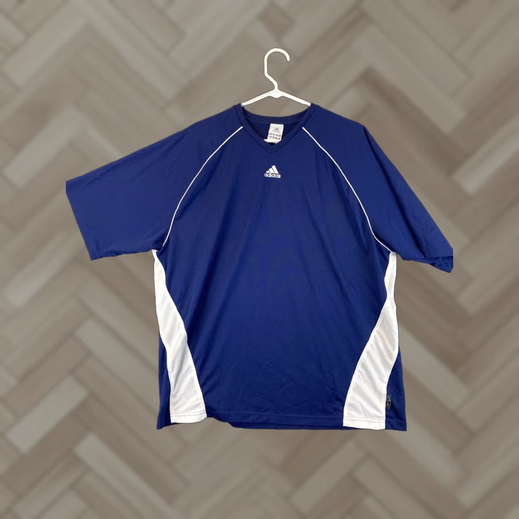 Adidas adidas adidas Golf Climalite Shirt Men’s XL Blue Short Sleeve Size XL 61-9 Size US XL / EU 56 / 4 - 1 Thumbnail