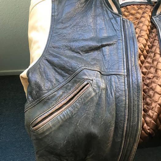 Other Vintage Gordon & Ferguson Leather Bomber Jacket Size US M / EU 48-50 / 2 - 2 Thumbnail
