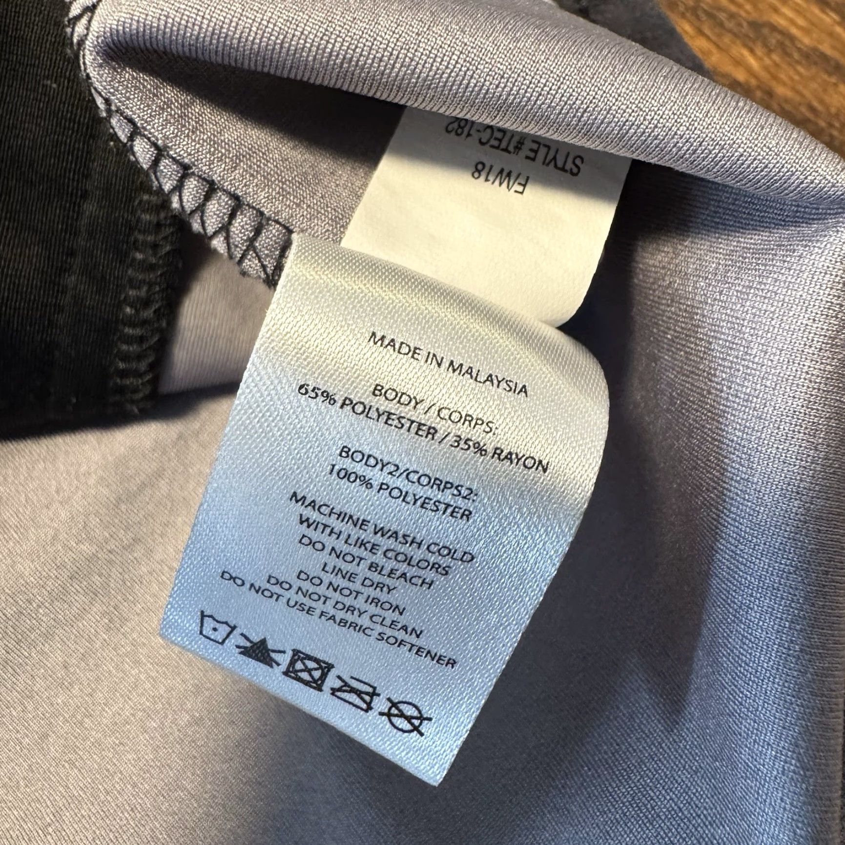 Rhone Rhone Jacket Mens Medium Charcoal Black Hooded Wind Rain Hybrid Tech Full Zip Size US M / EU 48-50 / 2 - 4 Thumbnail