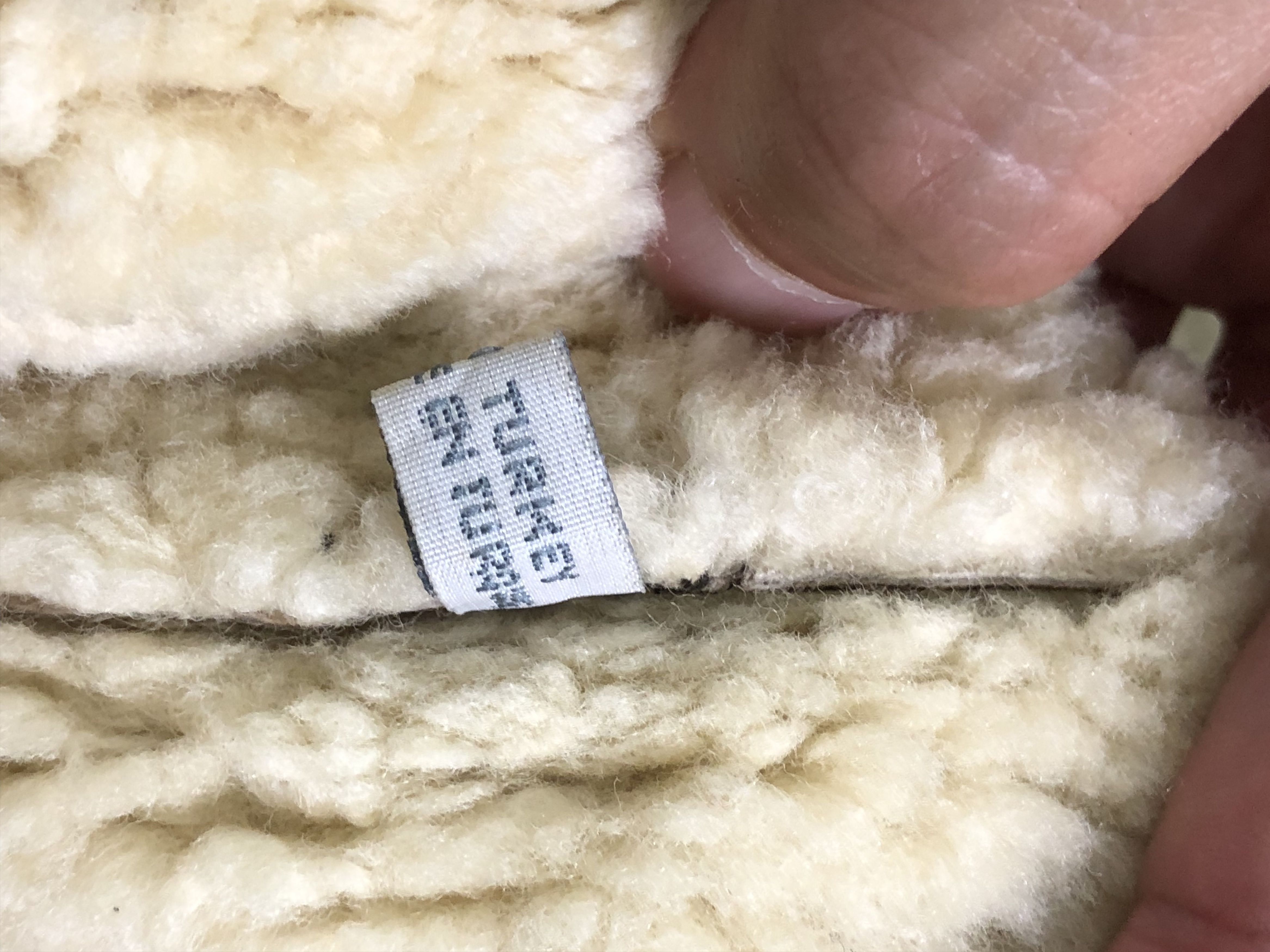 Vintage RARE🔥80’S POINT B3 SHEARLING SHEEPSKIN AVIATOR TURKEY MADE Size US L / EU 52-54 / 3 - 22 Thumbnail