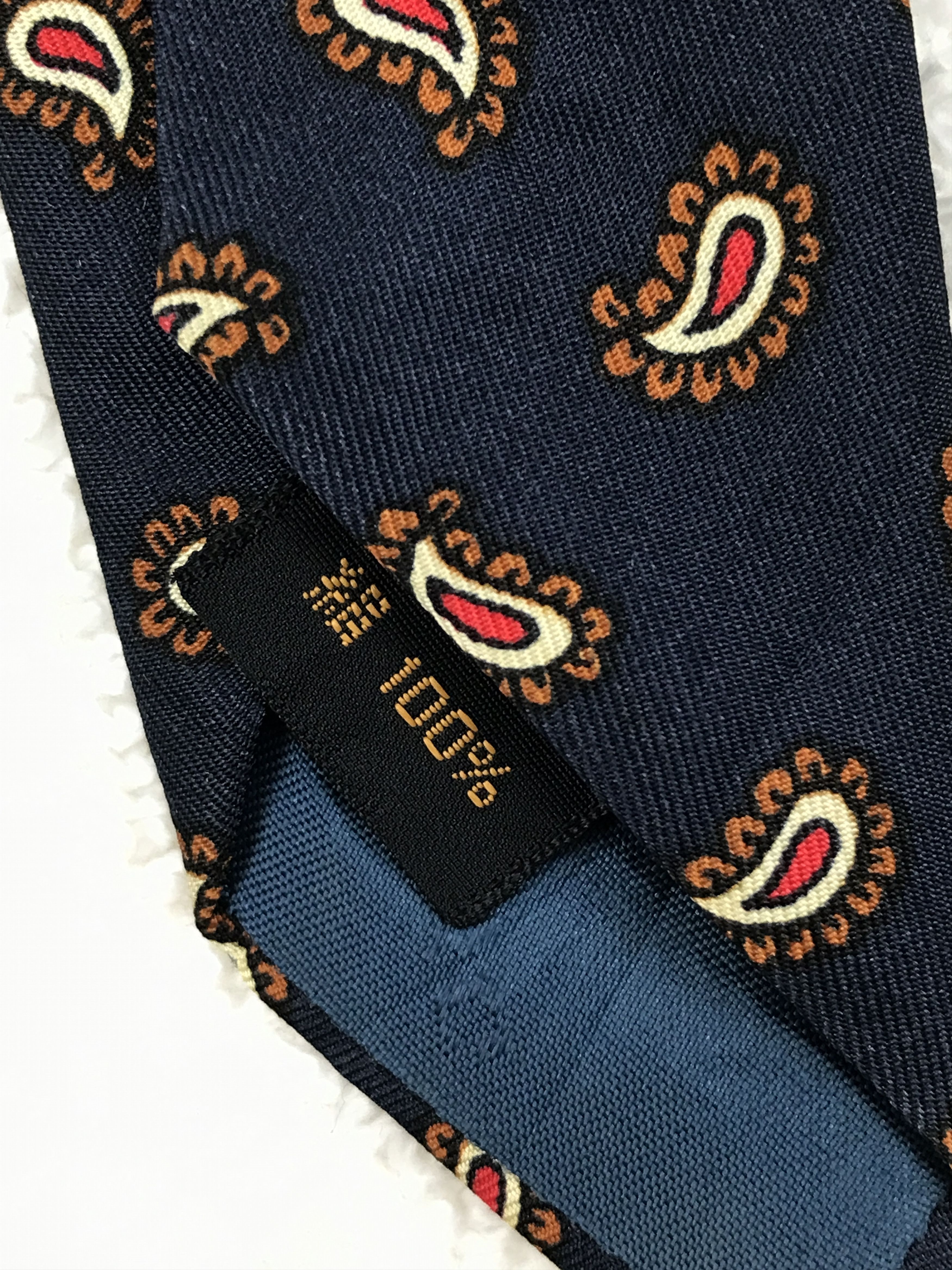Designer × Vintage Vintage Van Jacket Silk Necktie Size ONE SIZE - 7 Thumbnail