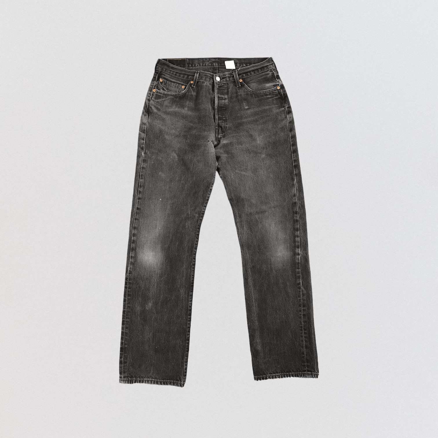 Vintage 90s Faded Black Levis 501 Jeans-JM1646