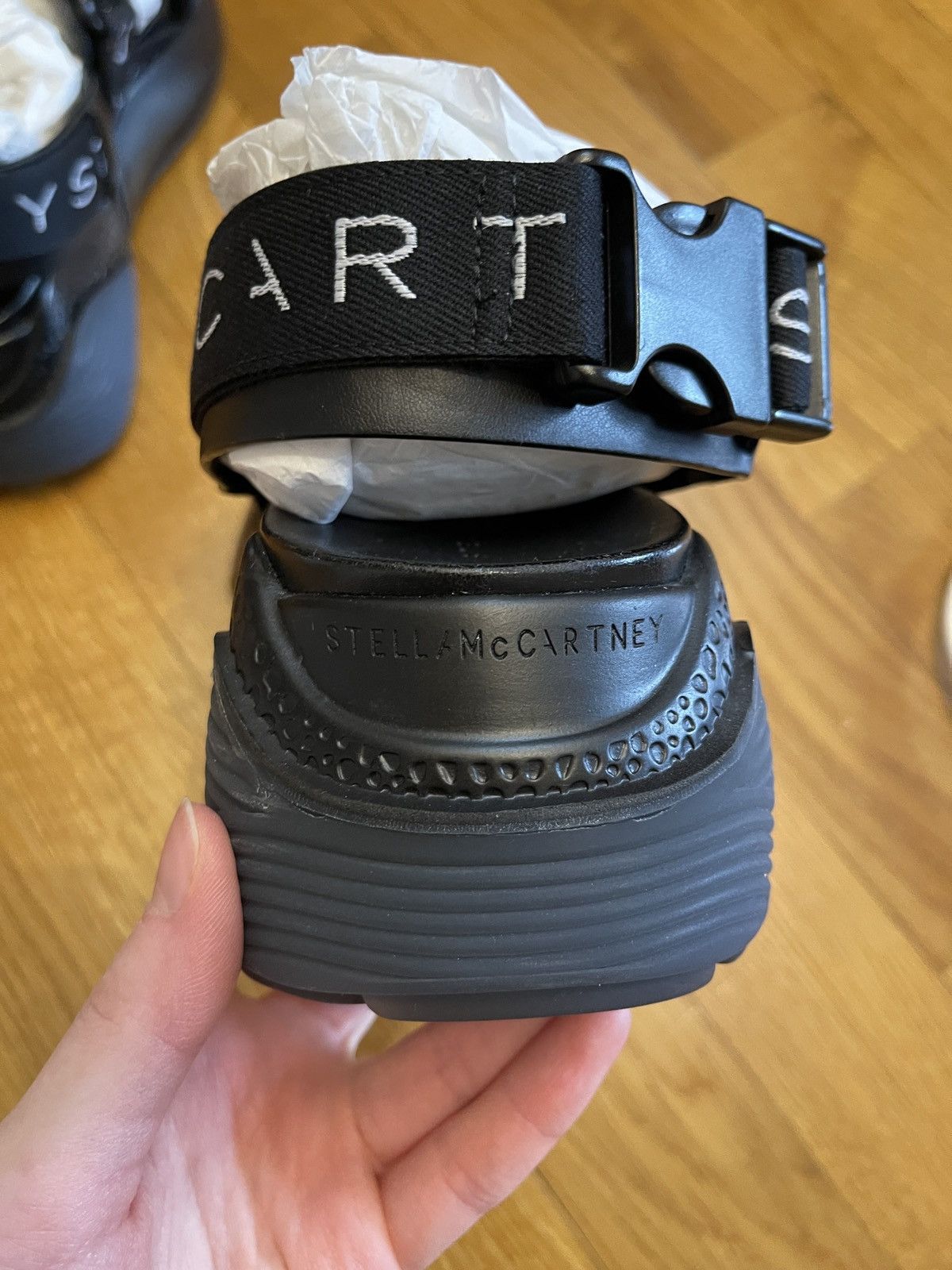 Stella McCartney Stella McCartney Eclypse platform sandals Size US 7 / IT 37 - 4 Thumbnail