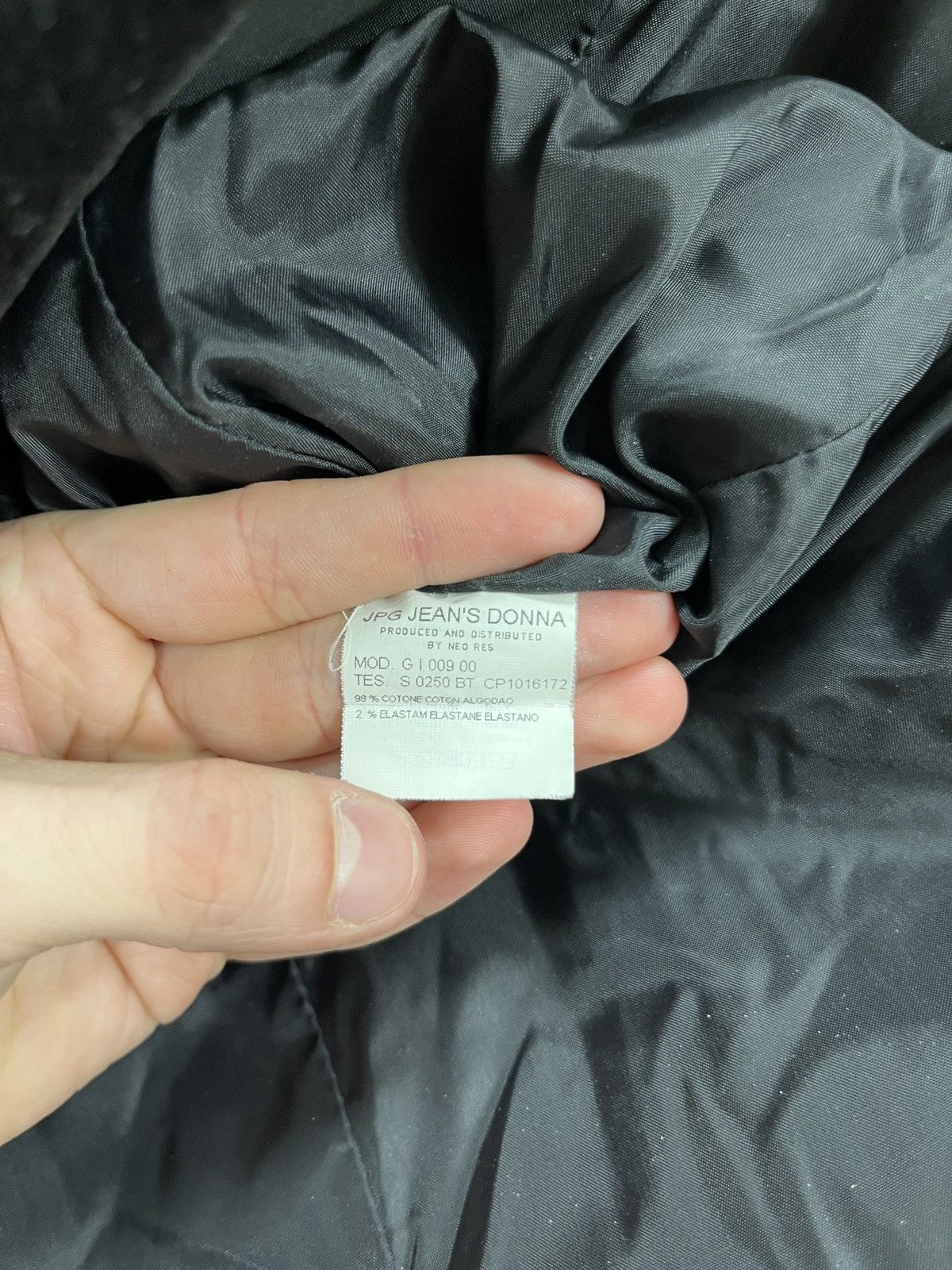 Jean Paul Gaultier Jean Paul Gaultier Velvet Vintage Rare Women’s Blazer Jacket Size L / US 10 / IT 46 - 13 Thumbnail