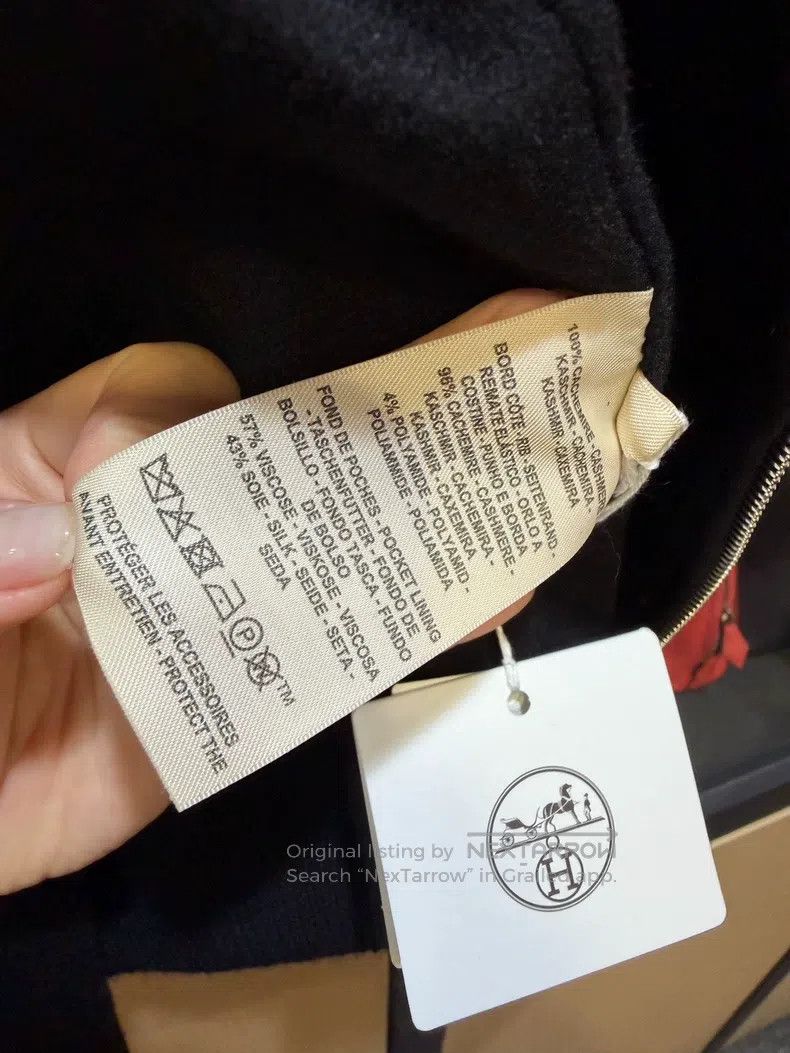 Hermes Hermes 25 Early Fall/Winter Double-Sided Cashmere Vest Size M / US 6-8 / IT 42-44 - 4 Thumbnail