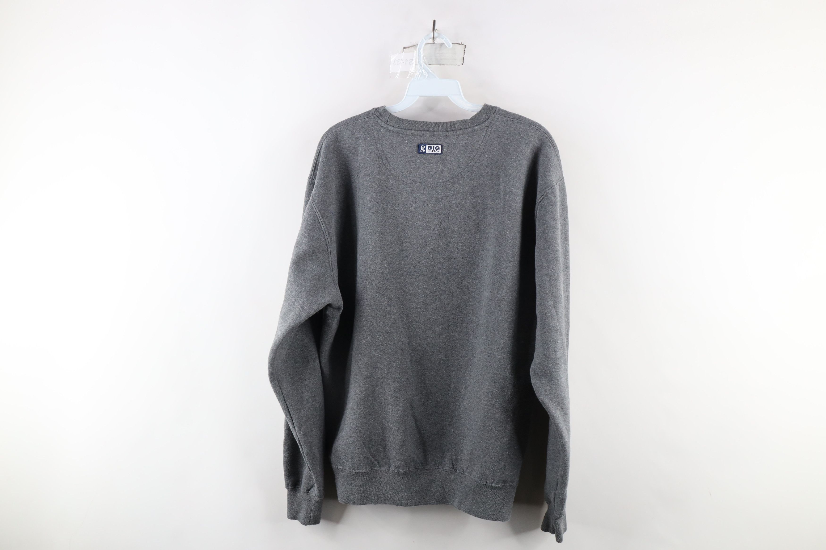 Vintage Vintage 90s Spell Out University of Michigan Sweatshirt Gray Size US M / EU 48-50 / 2 - 10 Thumbnail