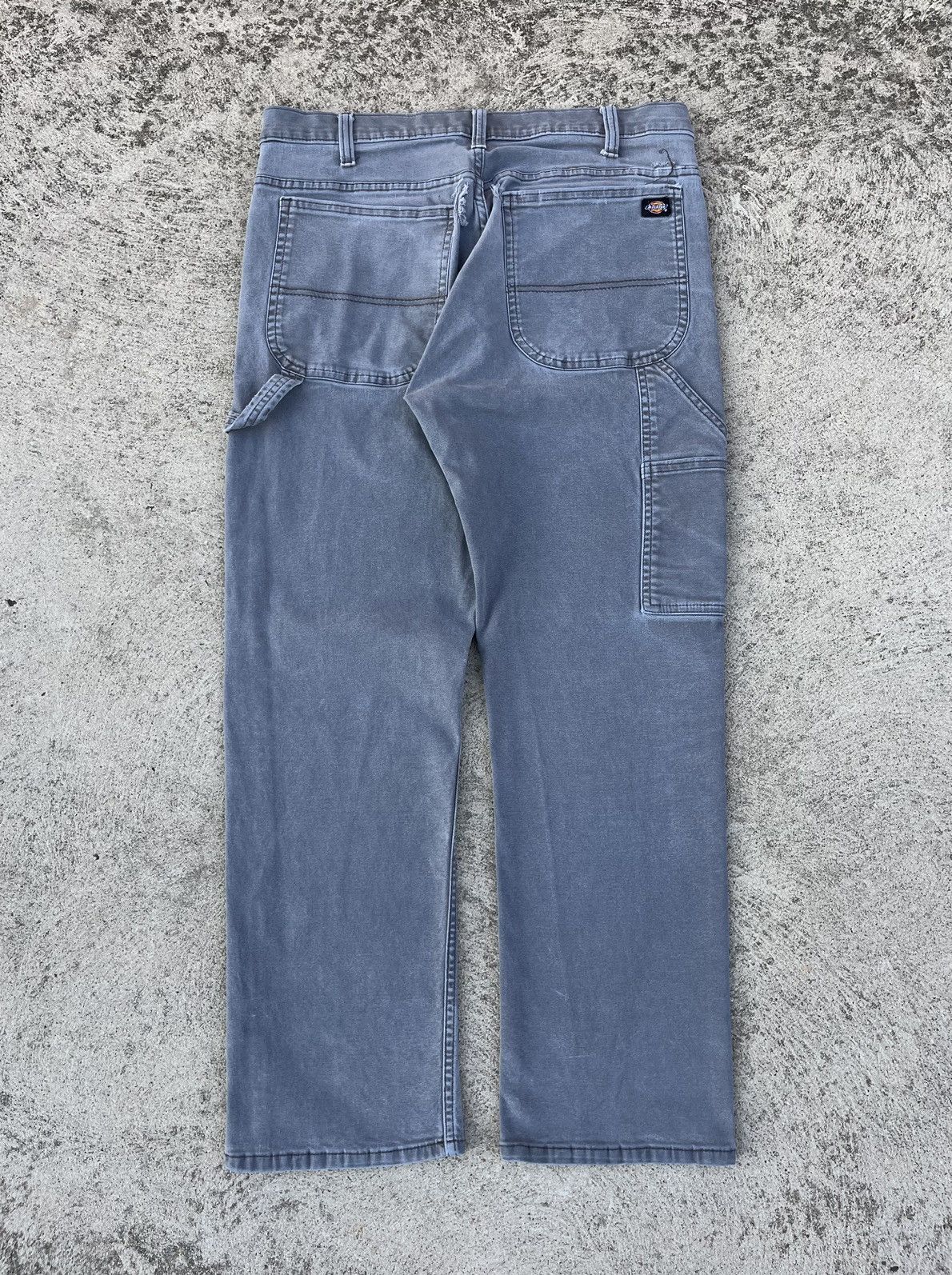 Dickies × JNCO × Vintage Vintage 00’s Dickies Faded Thrashed Pants Size US 32 / EU 48 - 9 Thumbnail