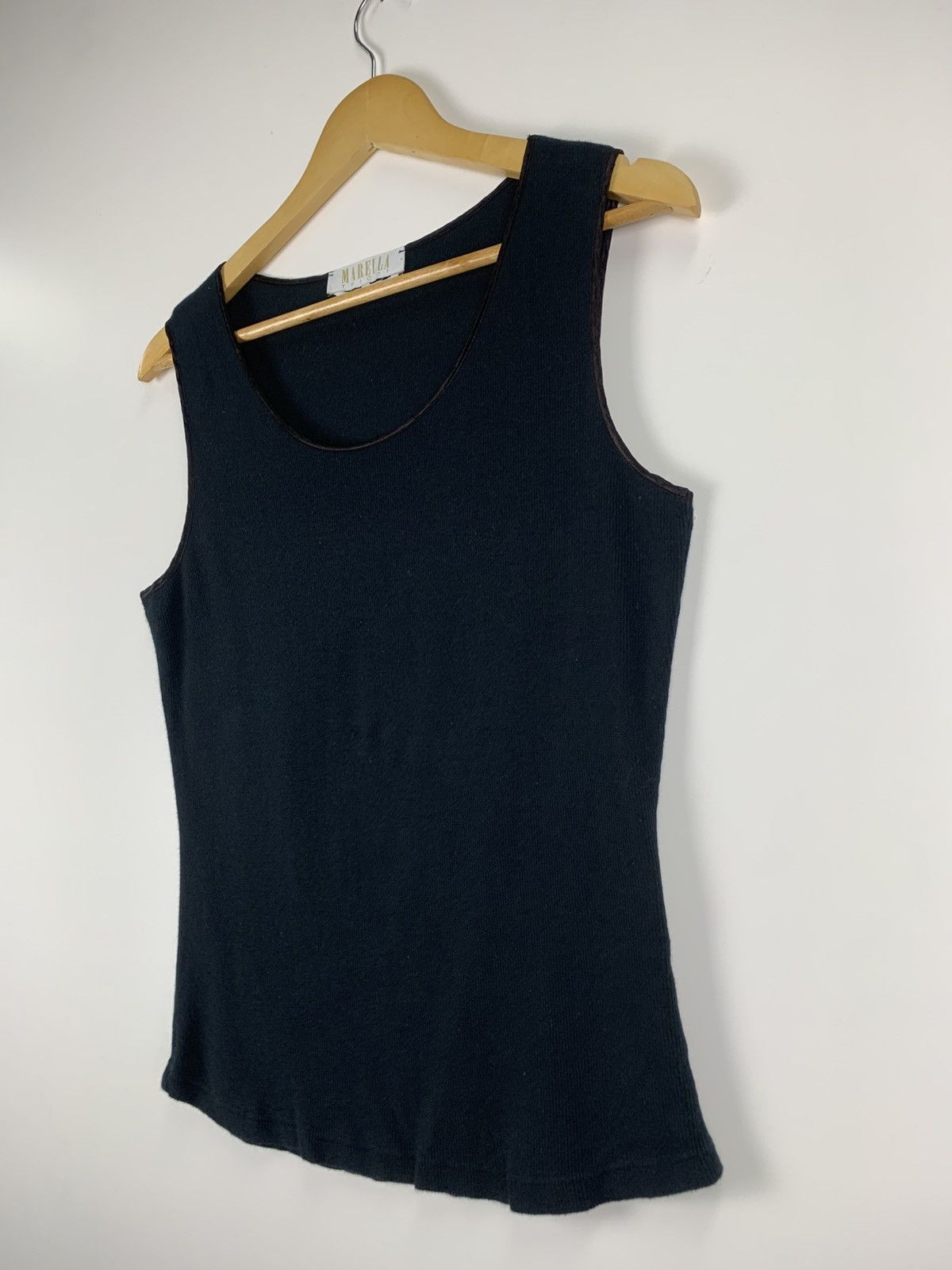 Designer Marella Tricot Italy Singlet Size US S / EU 44-46 / 1 - 4 Thumbnail