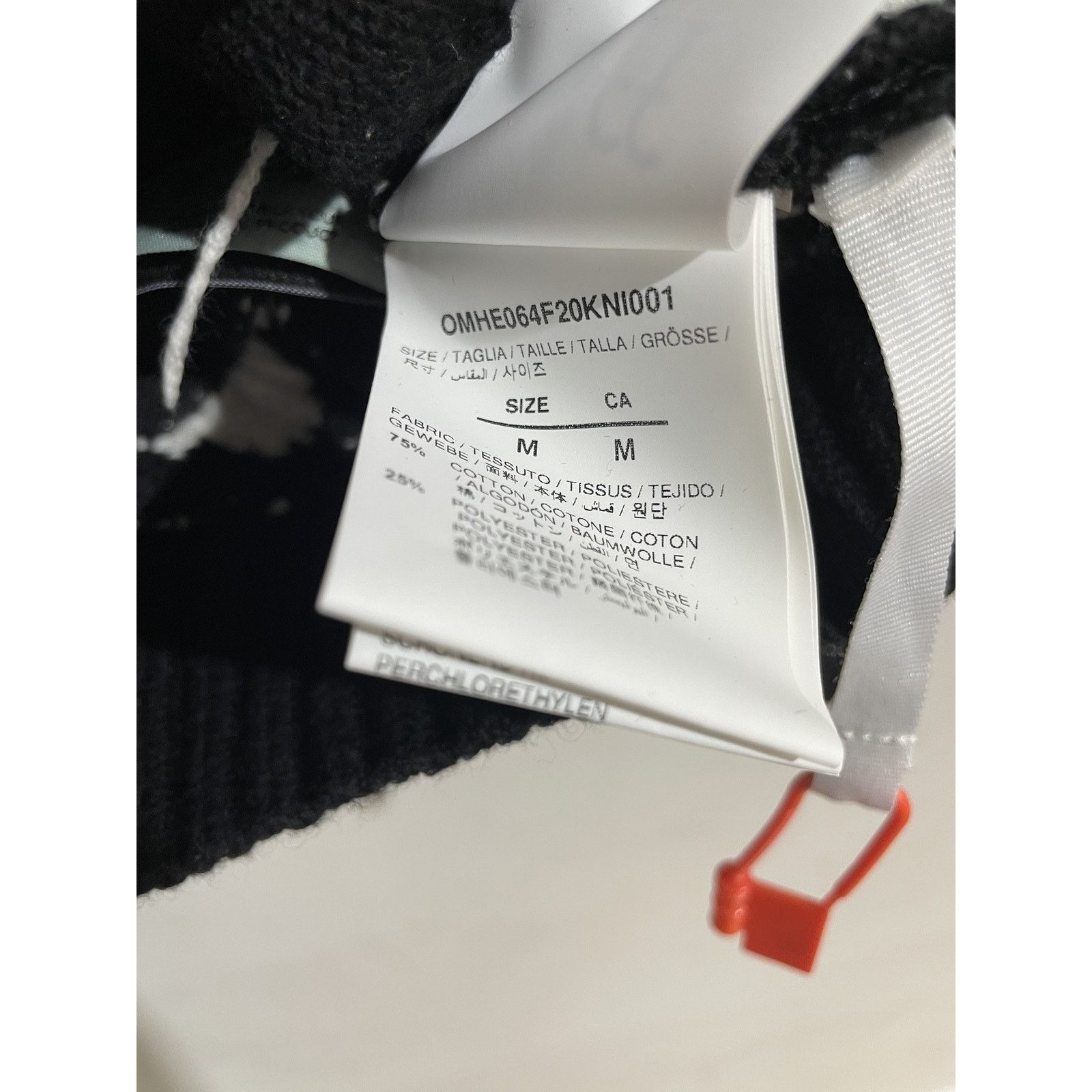 Off-White OFF WHITE BLACK DROWNING SWEATER SIZE MEDIUM PREOWNED Size US M / EU 48-50 / 2 - 5 Thumbnail