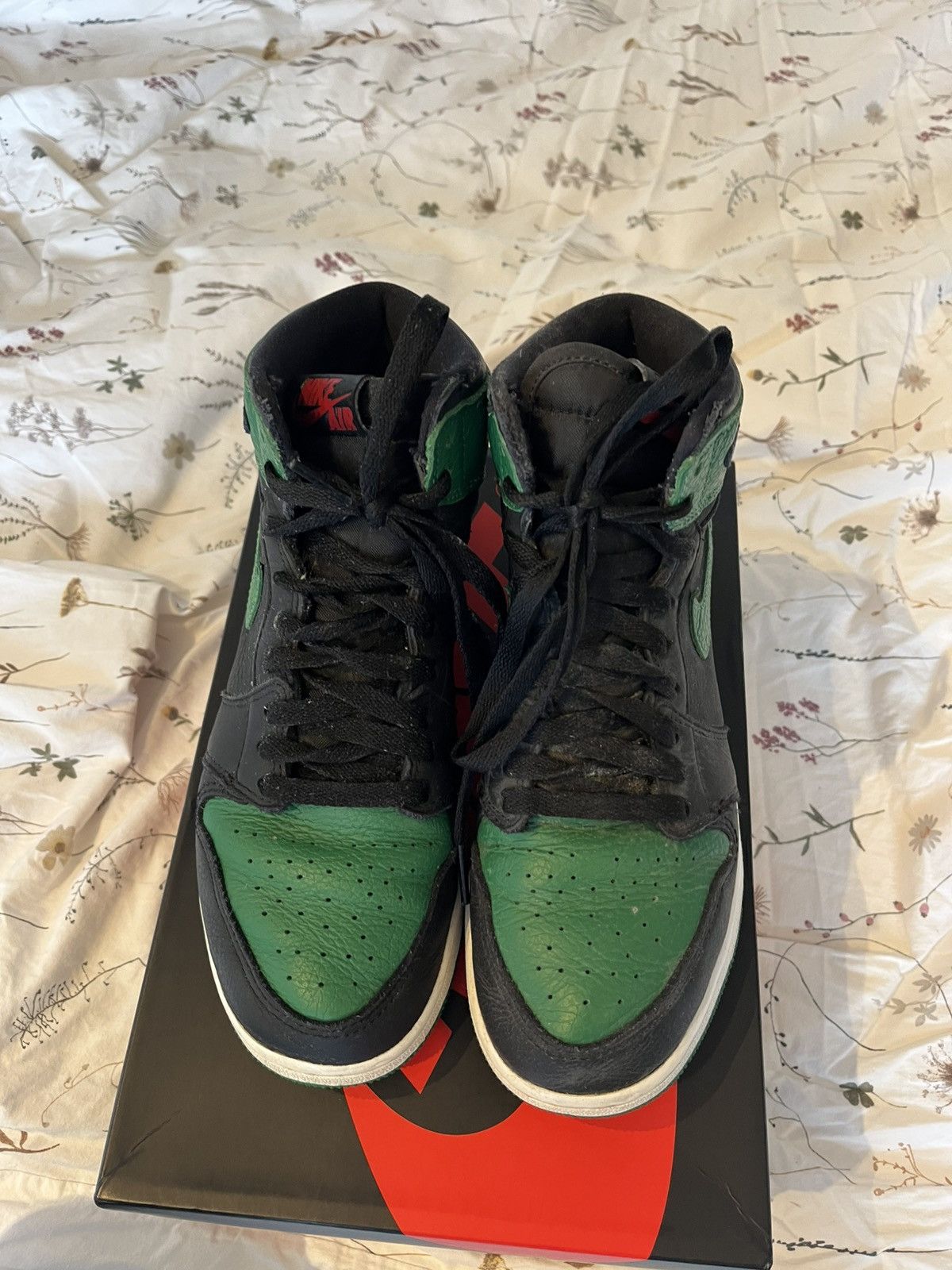 Nike Jordan 1 high pine green🌲 Size US 7.5 / IT 37.5 - 5 Thumbnail