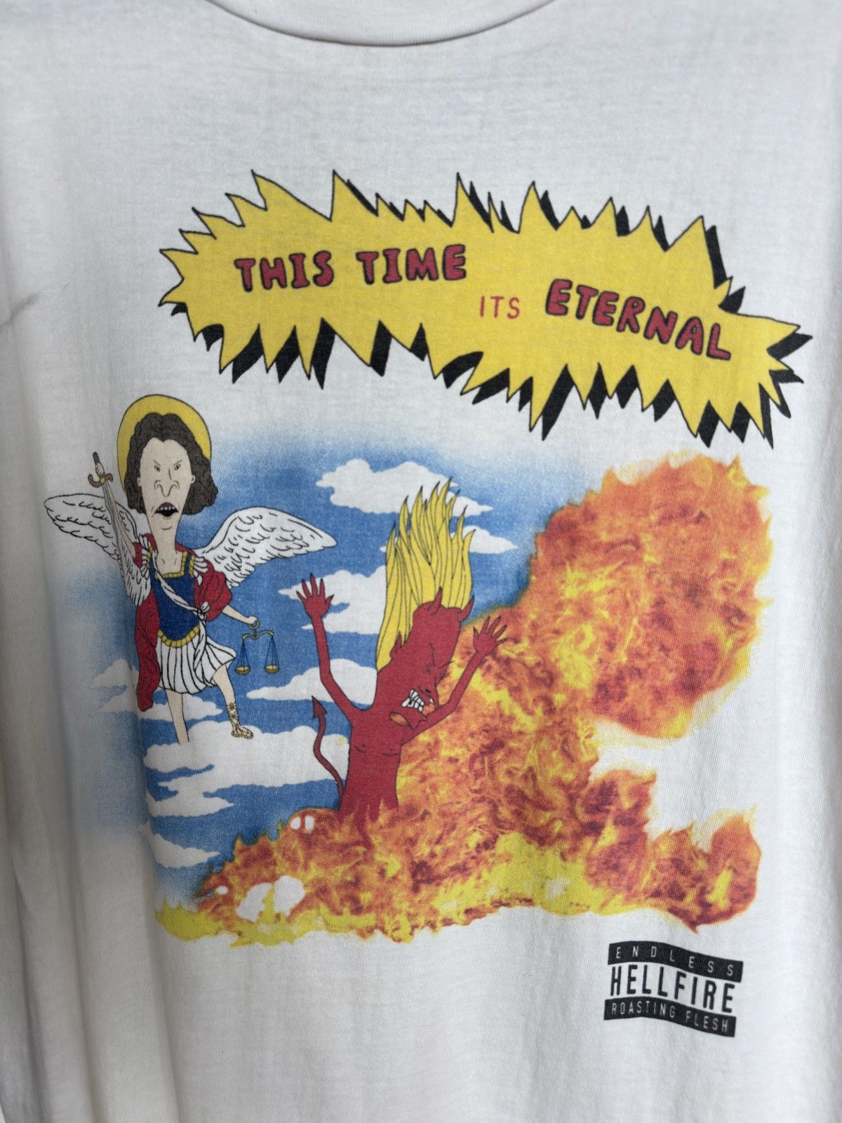 Saint Michael Saint Michael Beavis & Butthead Tee Size US XL / EU 56 / 4 - 2 Thumbnail