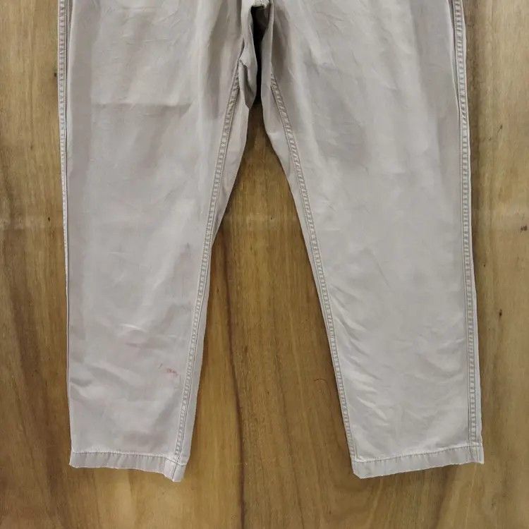 Japanese Brand UNIQLO KHAKI CHINO PANTS Size US 34 / EU 50 - 3 Thumbnail