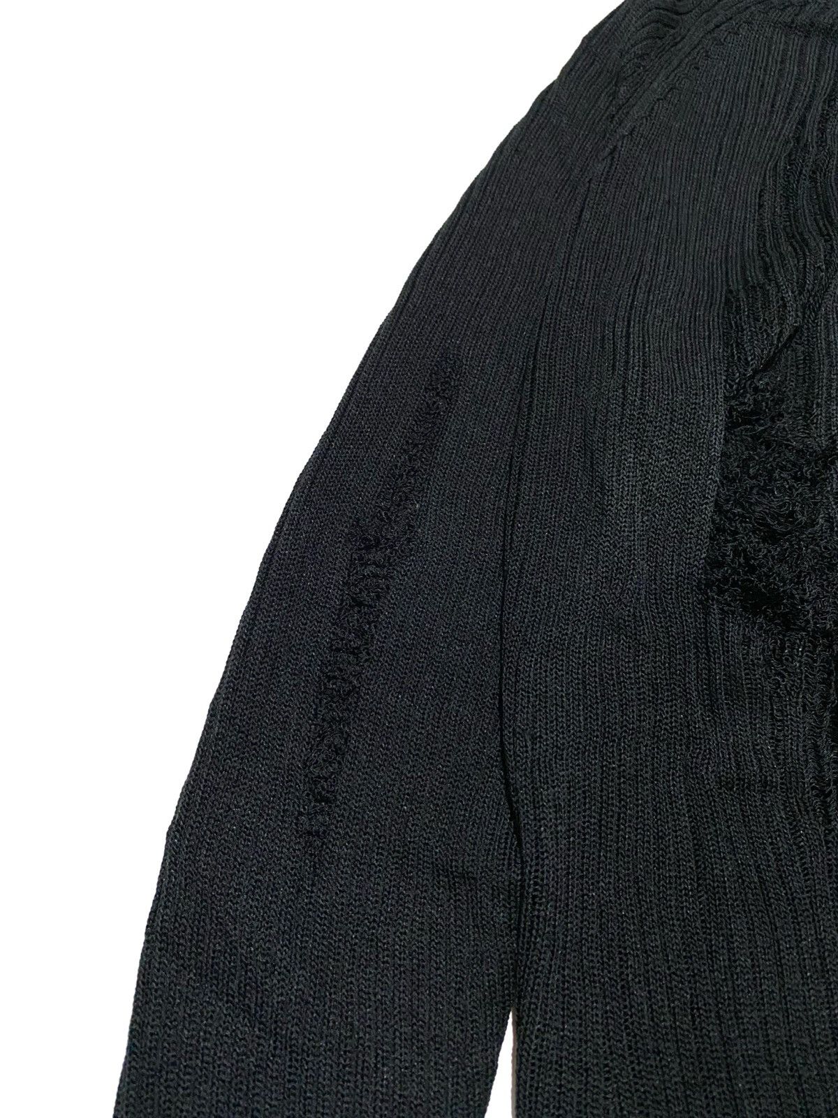 Maison Margiela MAISON MARGIELA DISTRESSED CARDIGAN Size S / US 4 / IT 40 - 4 Thumbnail