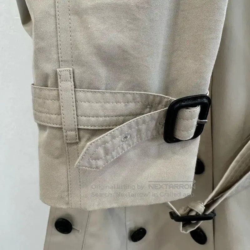 Burberry Burberry Ladies Khaki Trench Coat Size L. Size L / US 10 / IT 46 - 4 Thumbnail