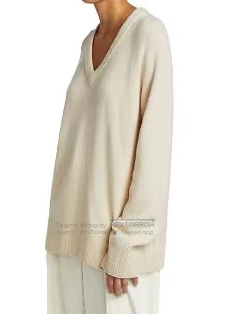 The Row The row Classic Cashmere Sweater Size L / US 10 / IT 46 - 4 Thumbnail