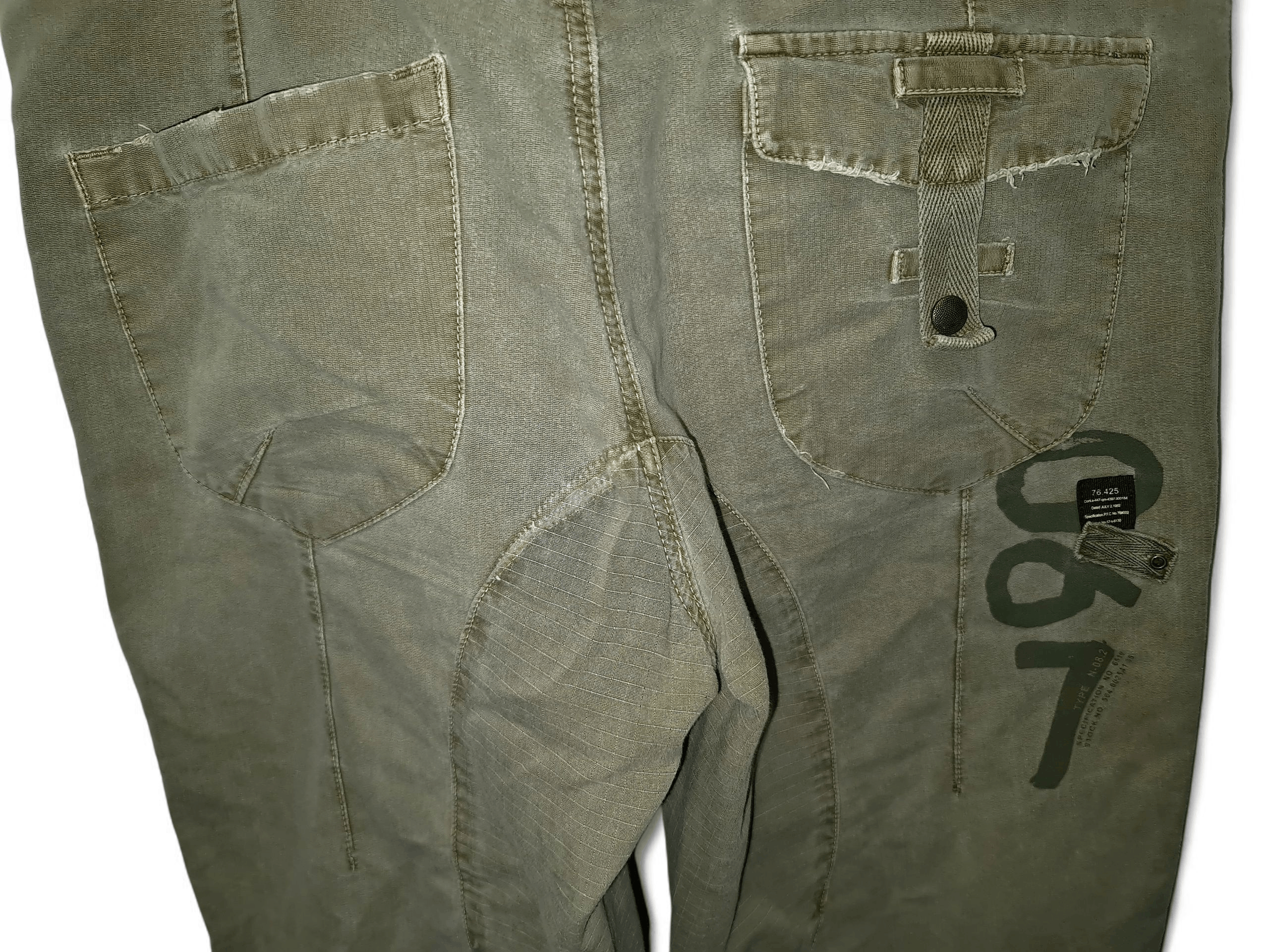Vintage Vintage Y2K Next Baggy Military Cargo Pants Size US 34 / EU 50 - 10 Thumbnail